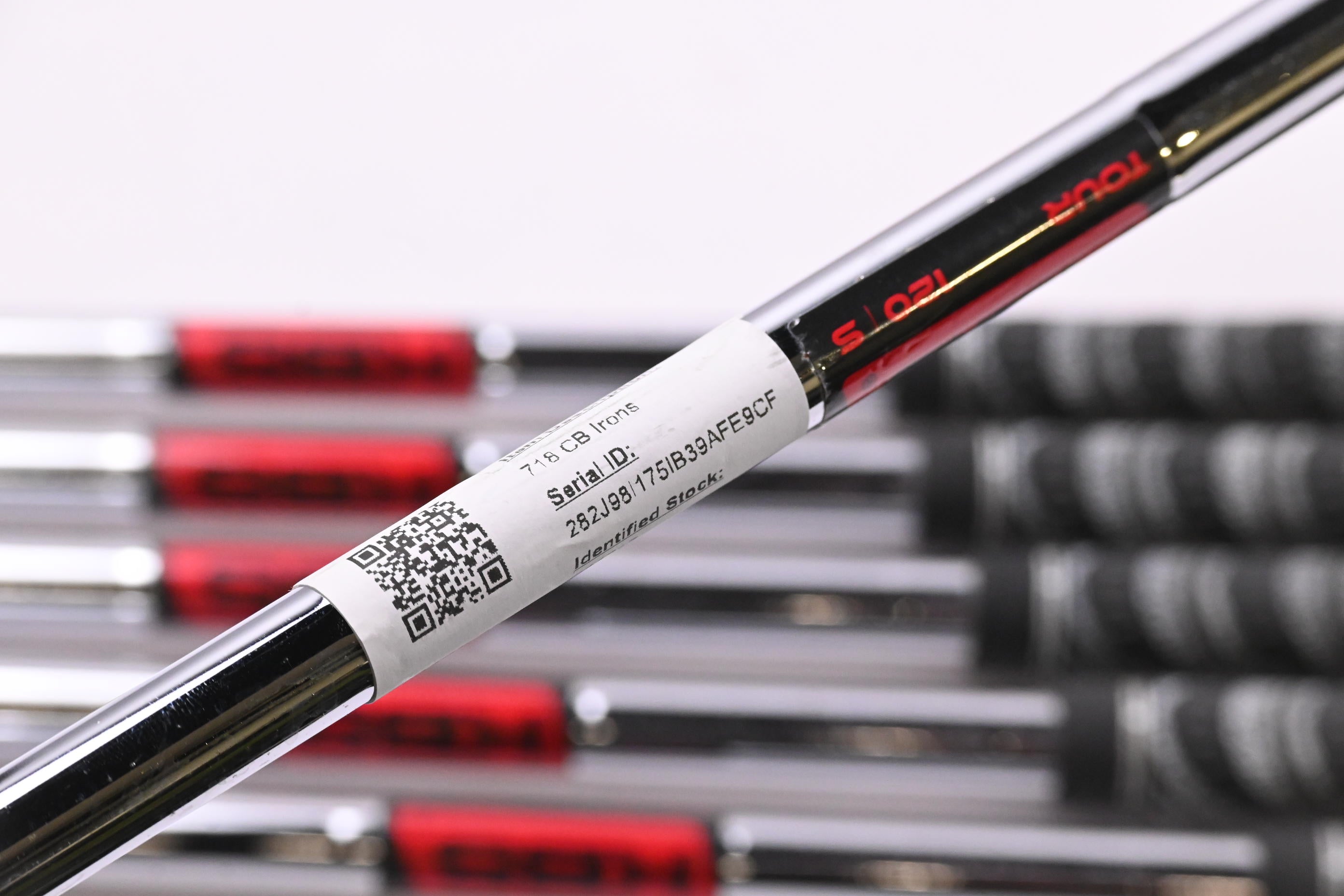 Titleist 718 CB Irons / 5-PW / Stiff Flex KBS Tour 120 Shafts