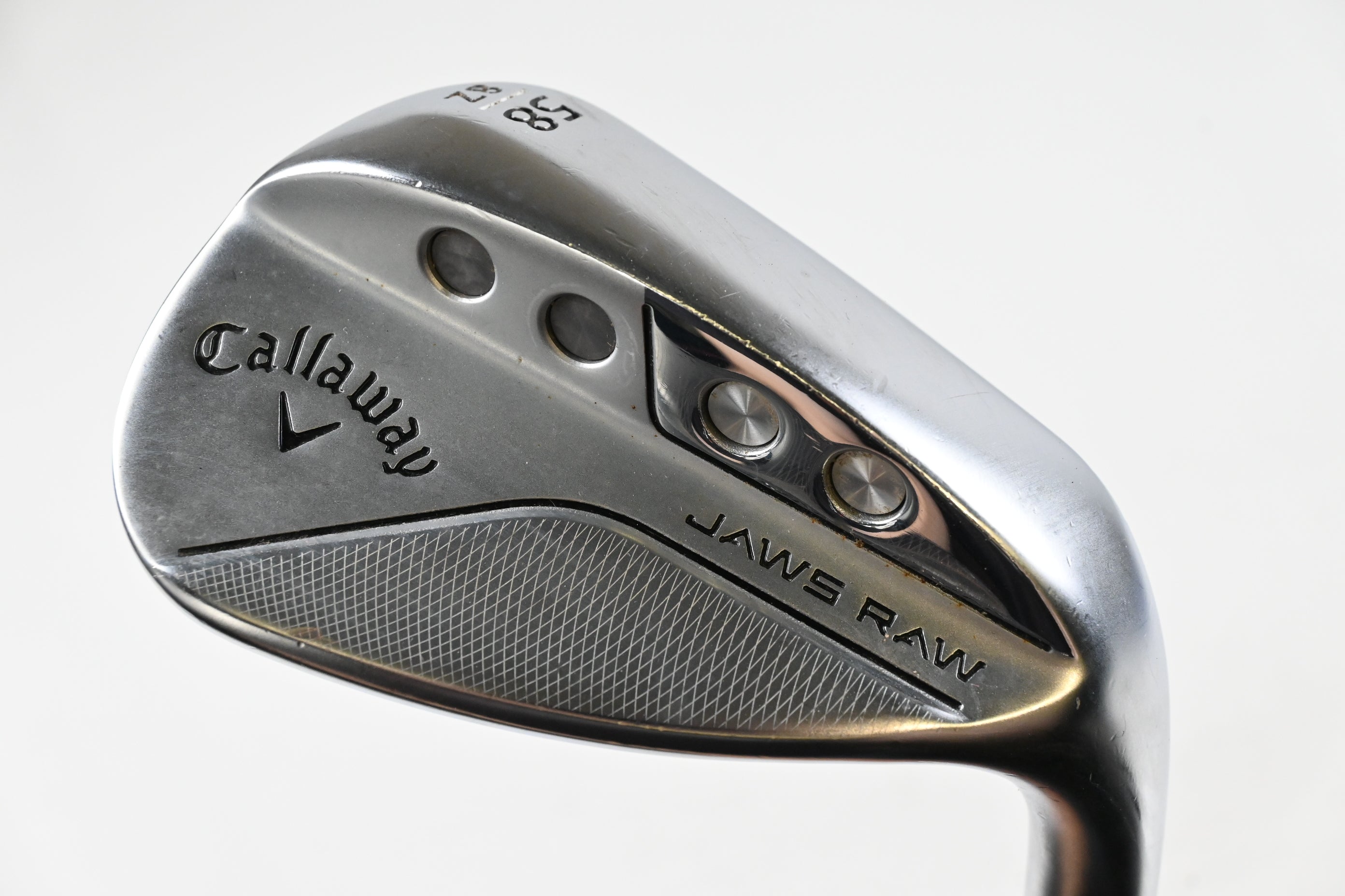 Callaway Jaws Raw Lob Wedge / 58 Degree / Wedge Flex Dynamic Gold Spinner