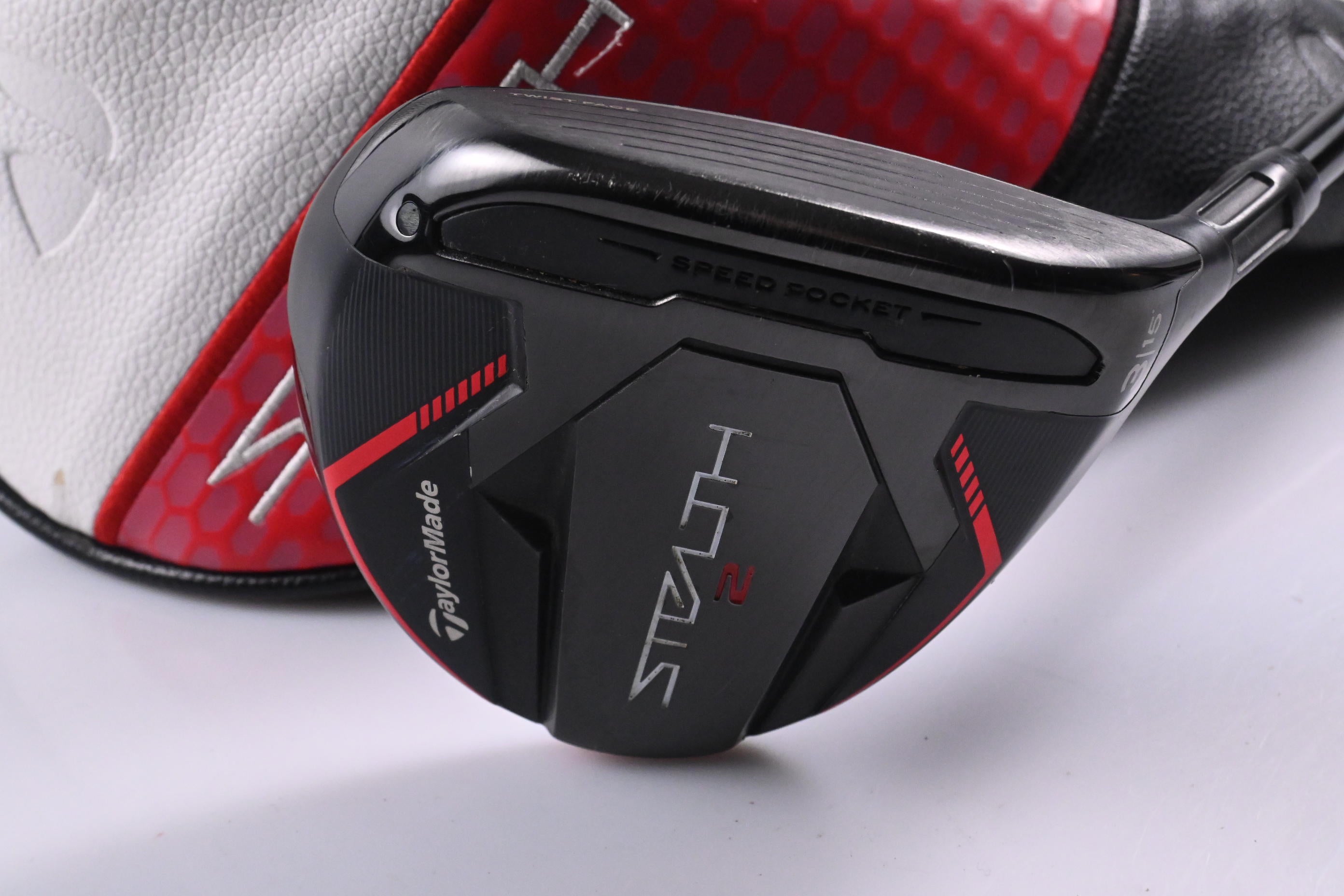 Taylormade Stealth 2 #3 Wood / 15 Degree / Stiff Flex Fujikura Ventus TR Red 6