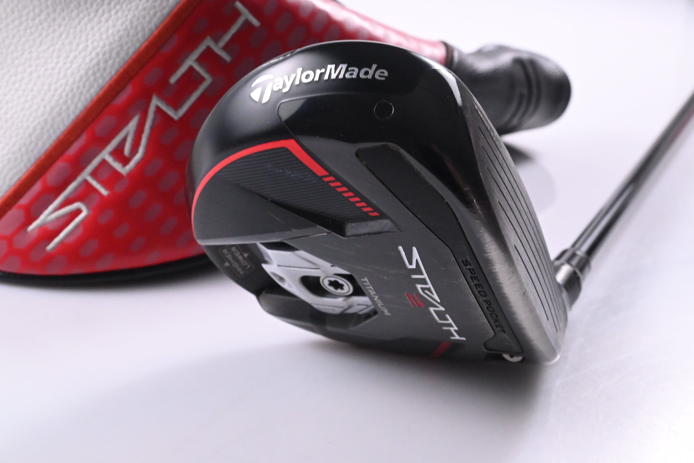 Taylormade Stealth 2 Plus #3 Wood / 15 Degree / Stiff Flex Kai'li Red 75 Shaft