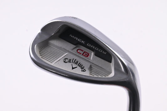 Callaway Mack Daddy CB Sand Wedge / 56 Degree / Stiff Flex KBS HI-REV 105 Shaft