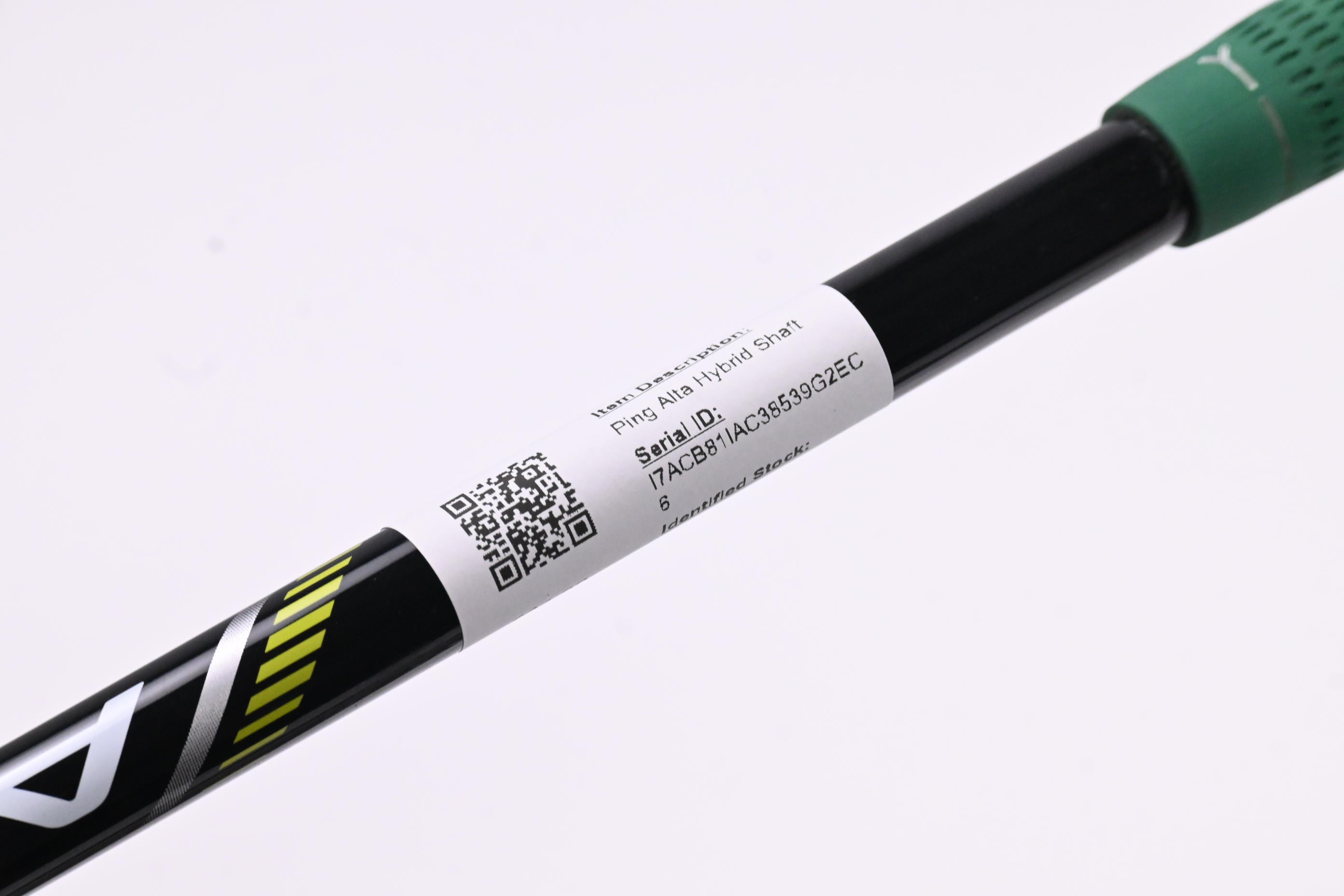 Ping Alta CB Black 70 Hybrid Shaft / Stiff Flex / Ping 4th Gen