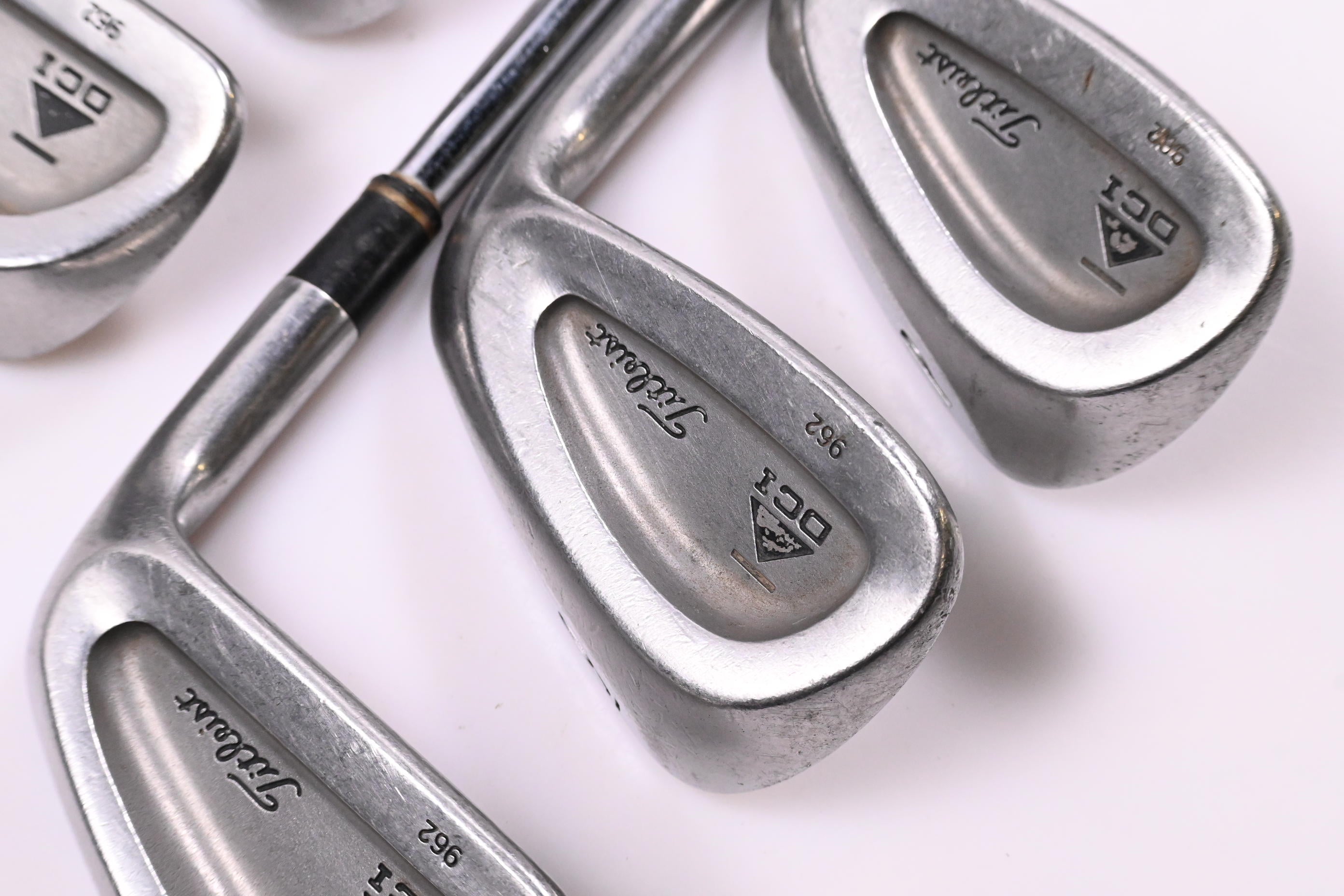 Titleist DCI 962 Irons / 5-PW / Regular Flex Dynamic Gold Shafts / No #8 Iron