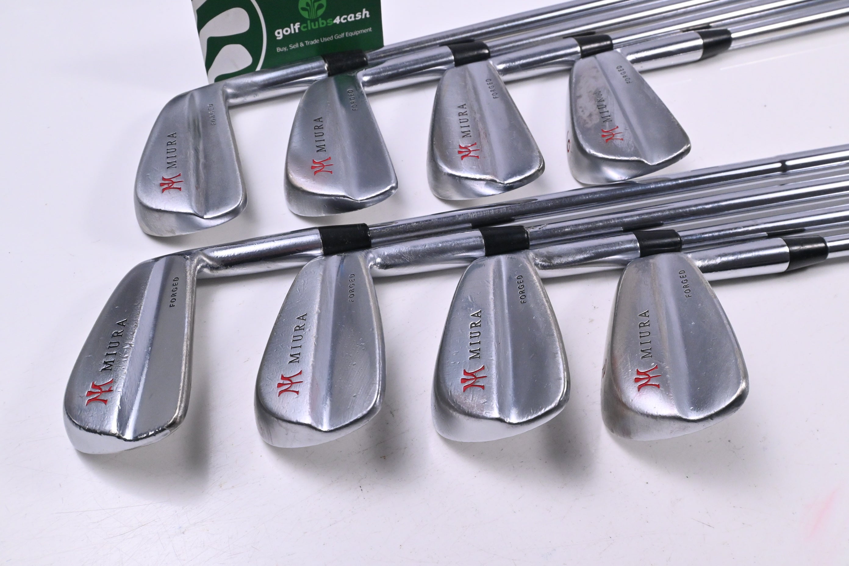 Miura Tournament Blade Irons / 3-PW / Stiff Flex Steel Shafts