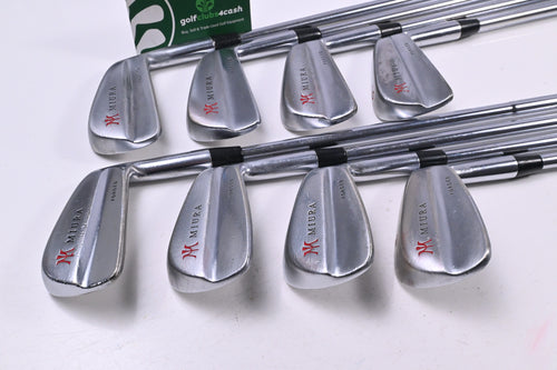 Miura Tournament Blade Irons / 3-PW / Stiff Flex Steel Shafts