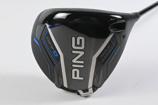 Ping G440 Max Driver / 10.5 Degree / Regular Flex Fujikura Ventus TR Red 5 Shaft