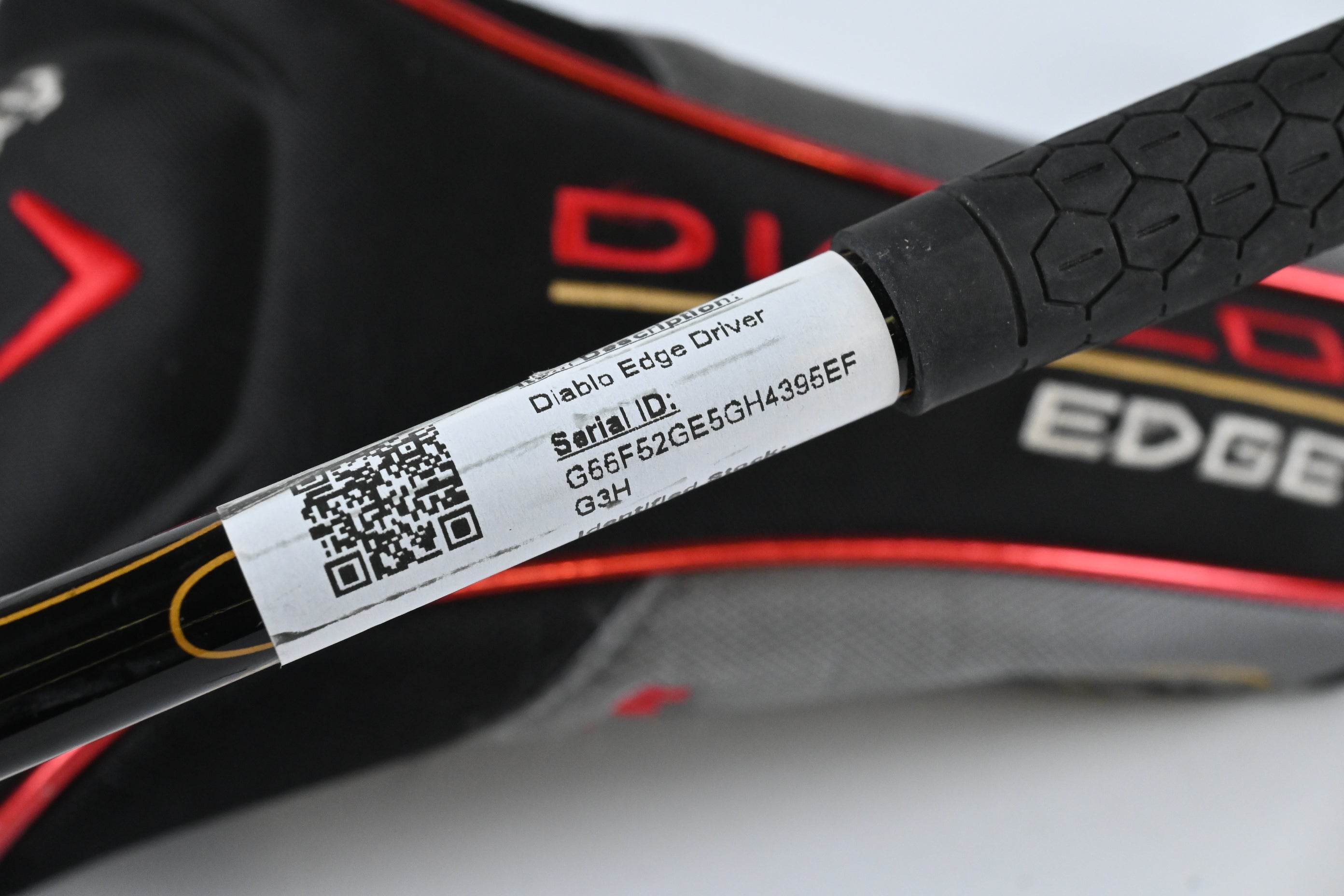 Callaway Diablo Edge Driver / 9.5 Degree / Stiff Flex Aldila Serrano 60 Shaft