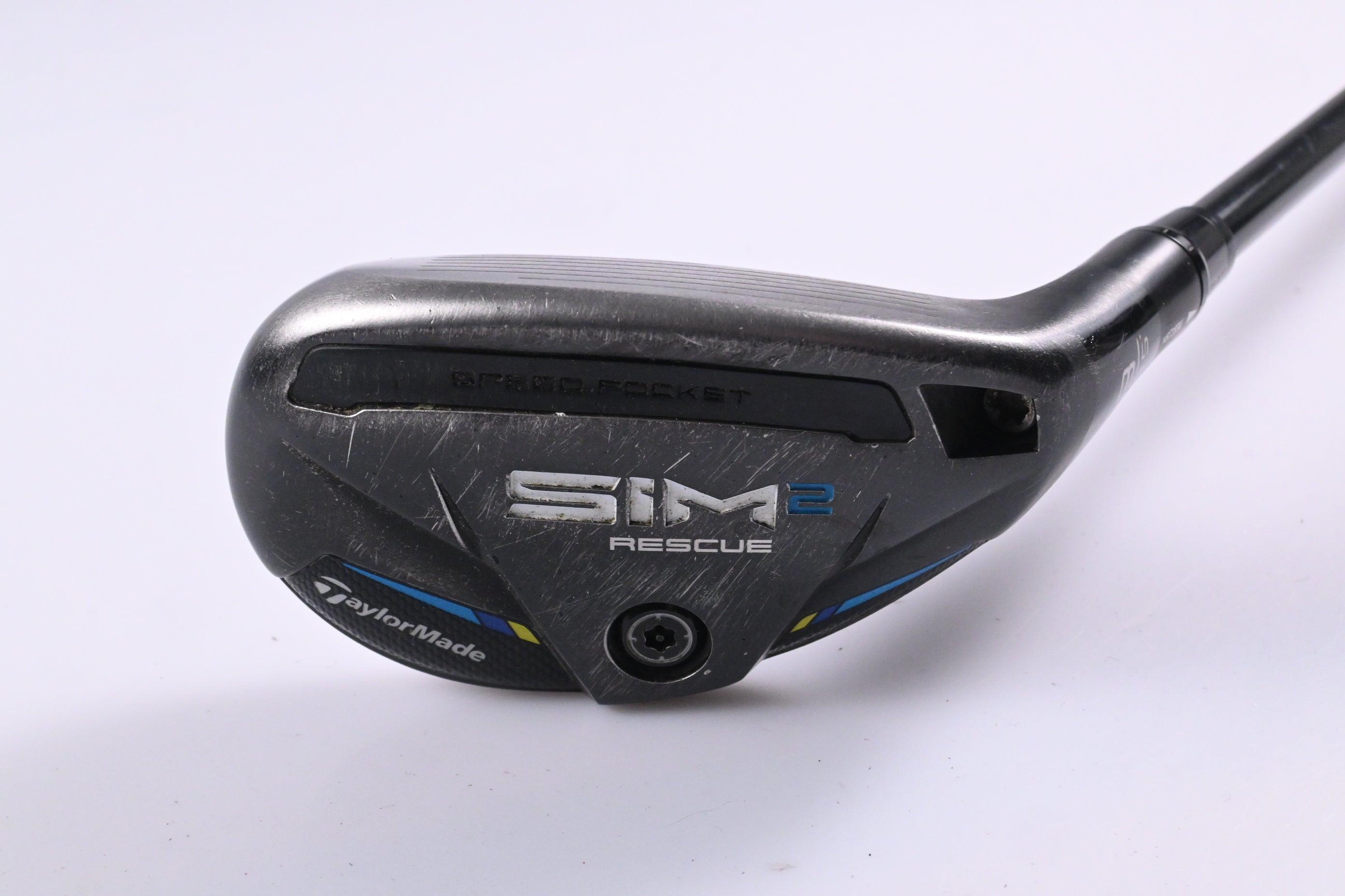 Taylormade SIM2 #3 Hybrid / 19.5 Degree / Stiff Flex Tensei AV Raw Blue 80 Shaft