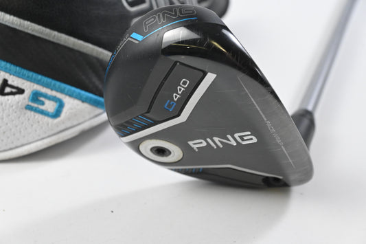 Ping G440 #7 Hybrid / 34 Degree / Senior Flex Fujikura Alta Quick 35 Shaft