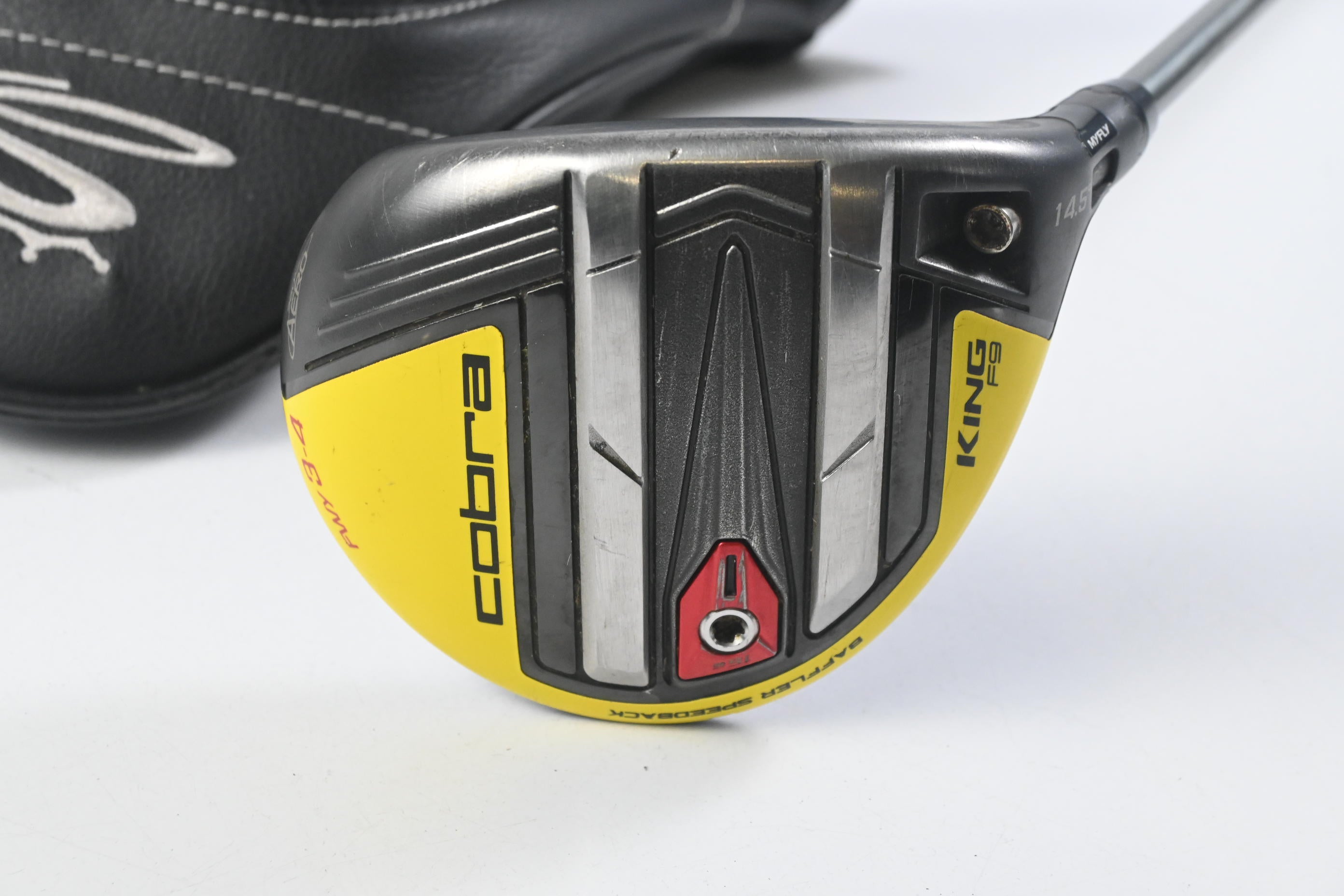Cobra King F9 #3-4 Wood / 14.5 Degree / Stiff Flex UST Mamiya Helium 59 Shaft