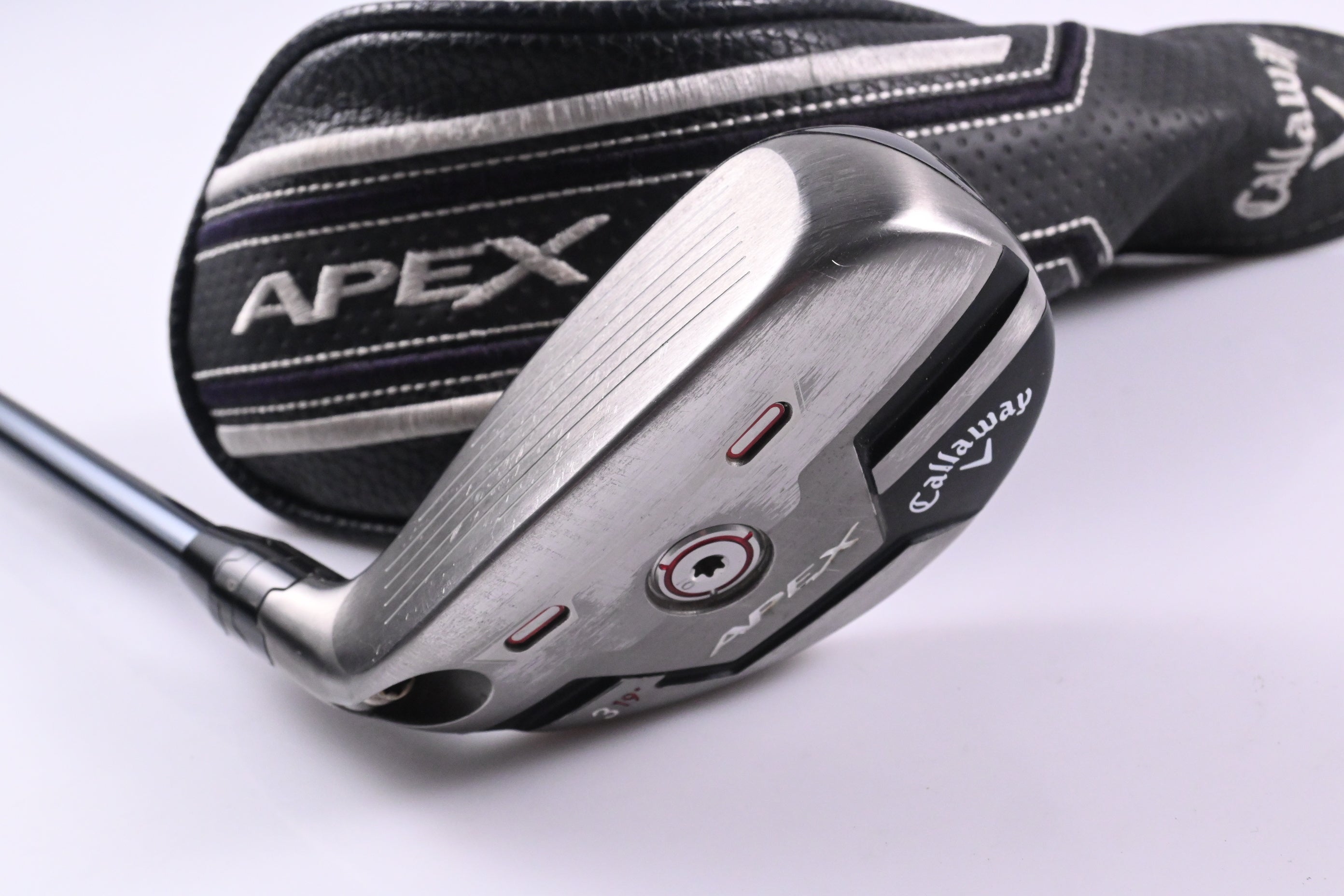 Left Hand Callaway Apex 21 #3 Hybrid / 19 Degree / Regular Flex UST Recoil DART