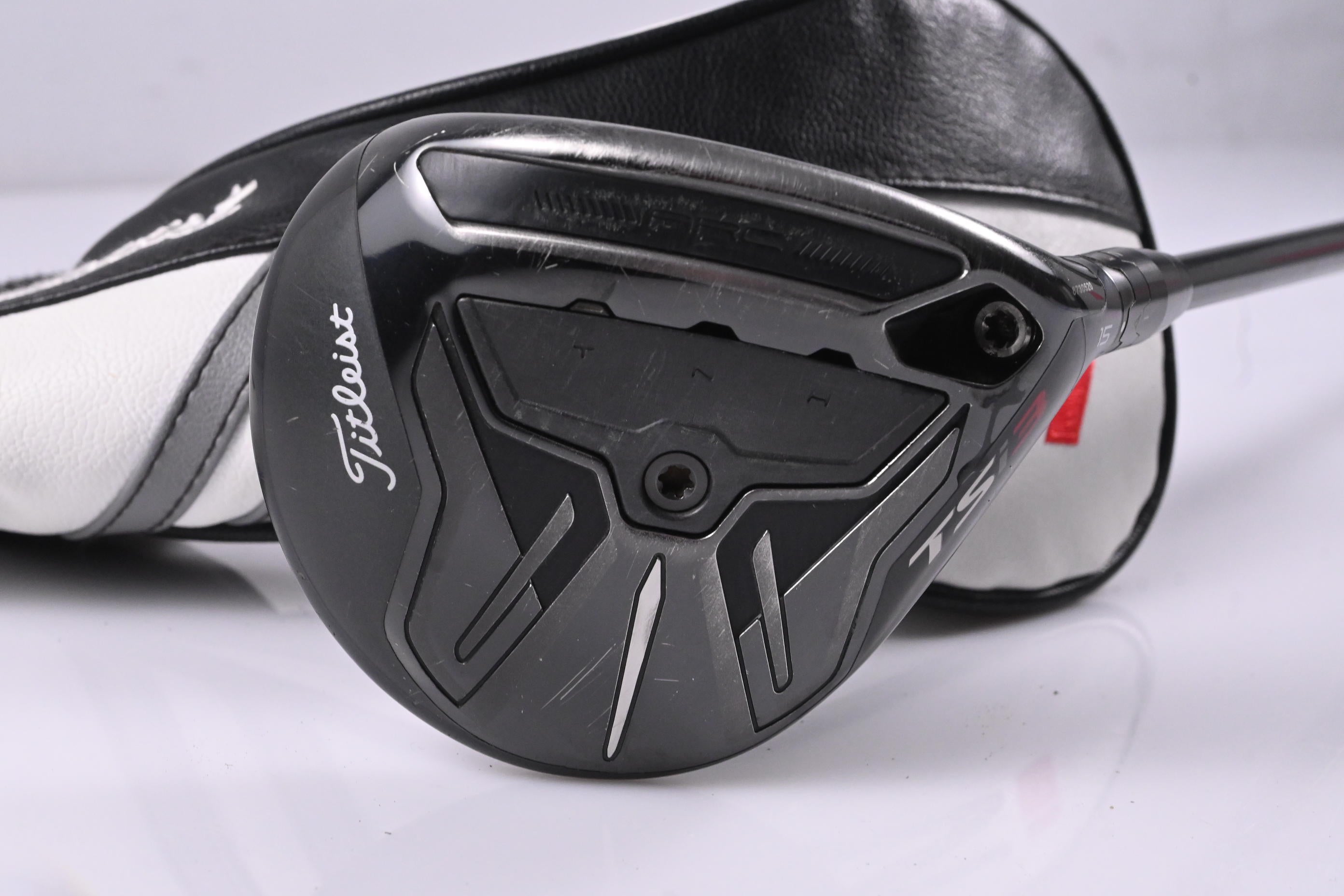 Titleist TSi3 #3 Wood / 15 Degree / Stiff Flex HZRDUS Smoke Black 70 Shaft