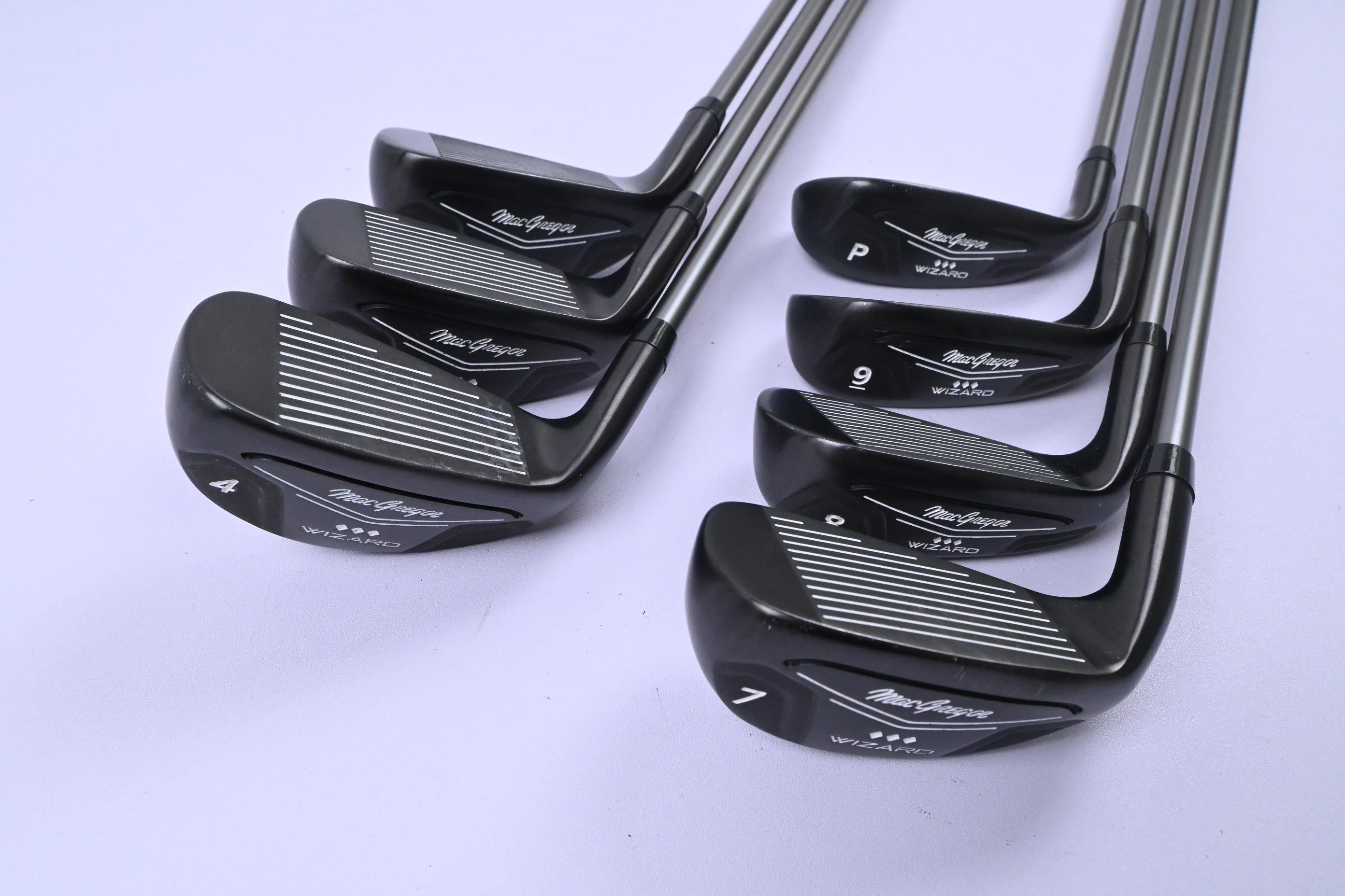 MacGregor Wizard Irons / 4-PW / Regular Flex UST Mamiya Recoil 660 Shafts