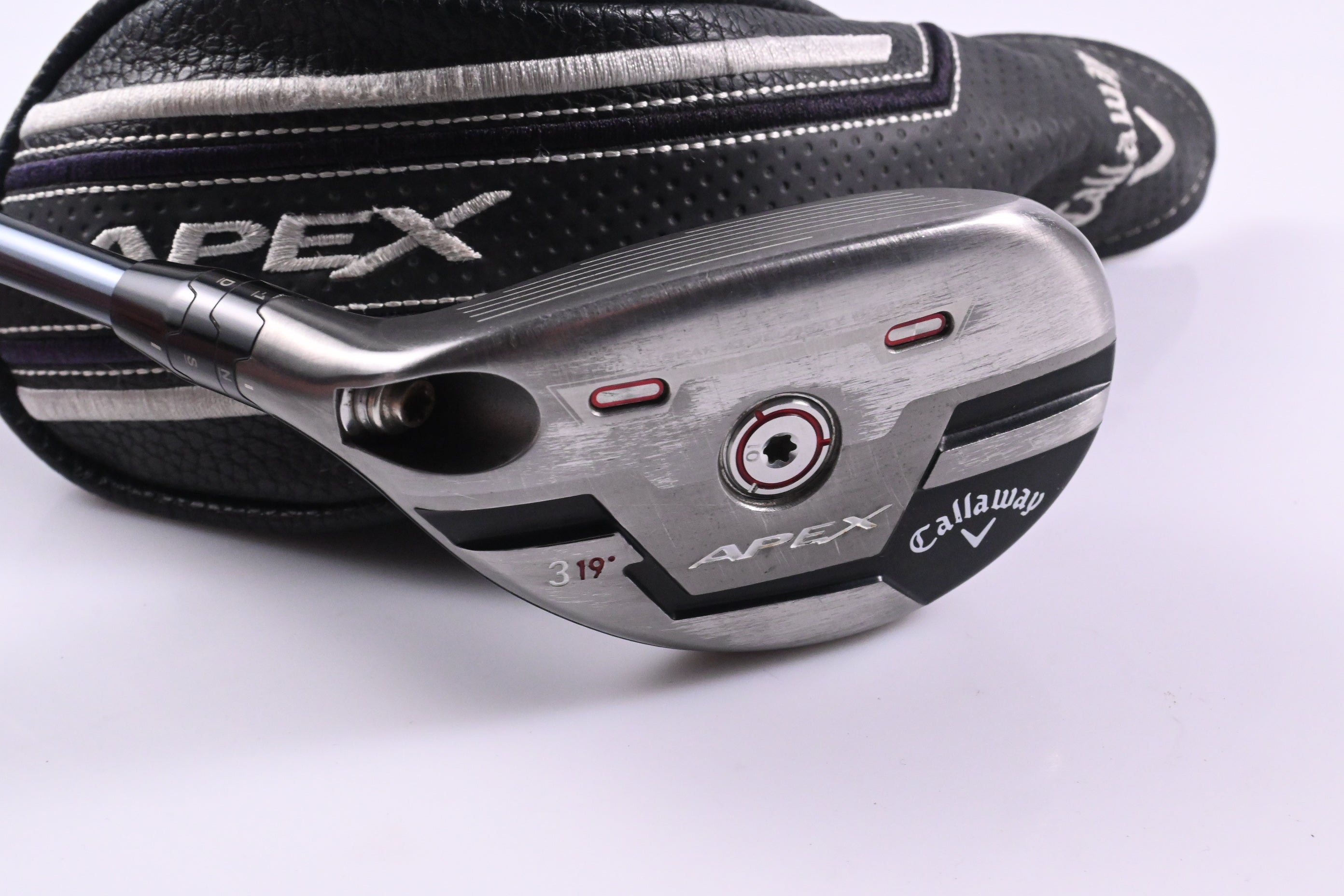 Left Hand Callaway Apex 21 #3 Hybrid / 19 Degree / Regular Flex UST Recoil DART