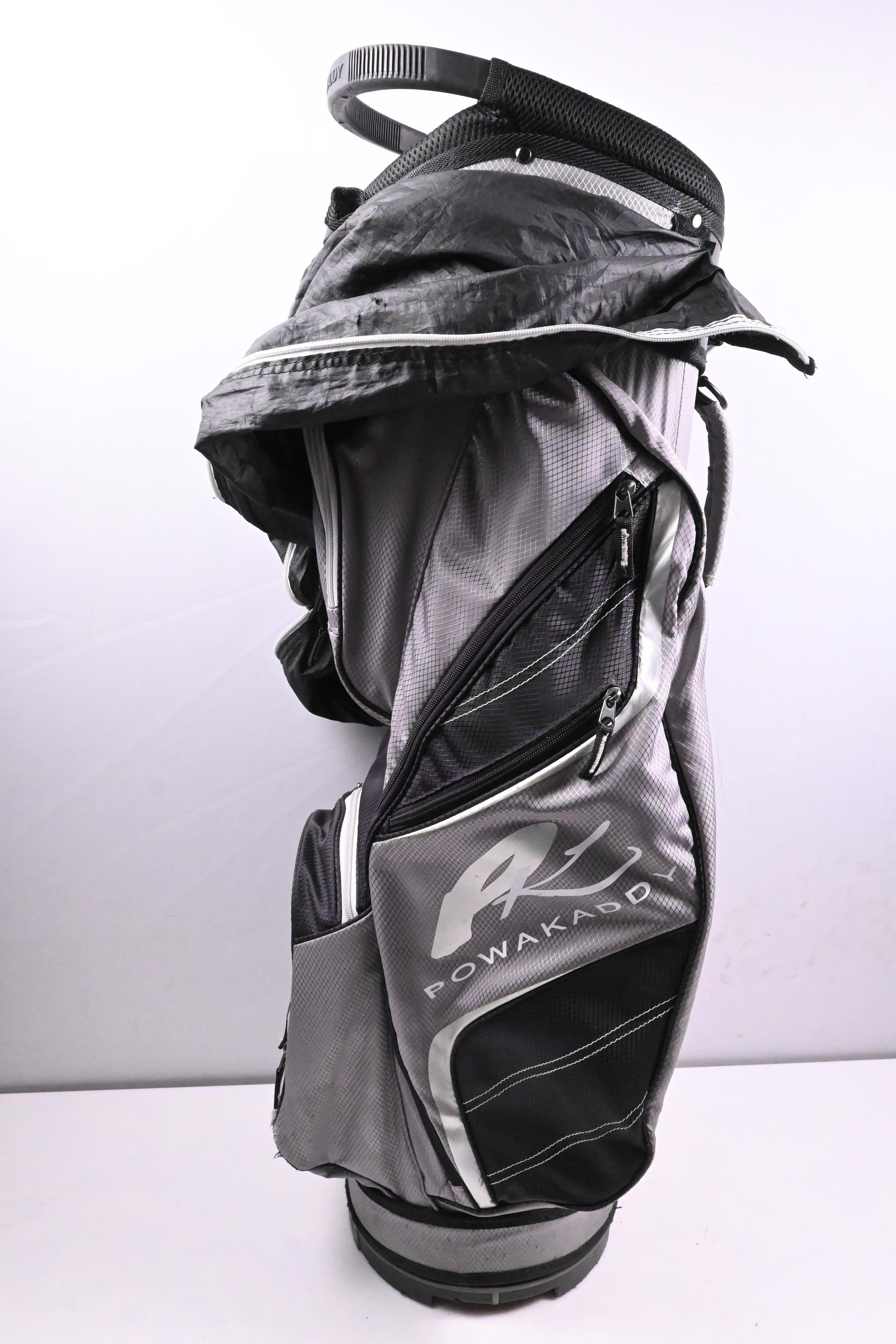 Powakaddy Lite Edition Cart Bag / 14-Way Divider / Grey, Black