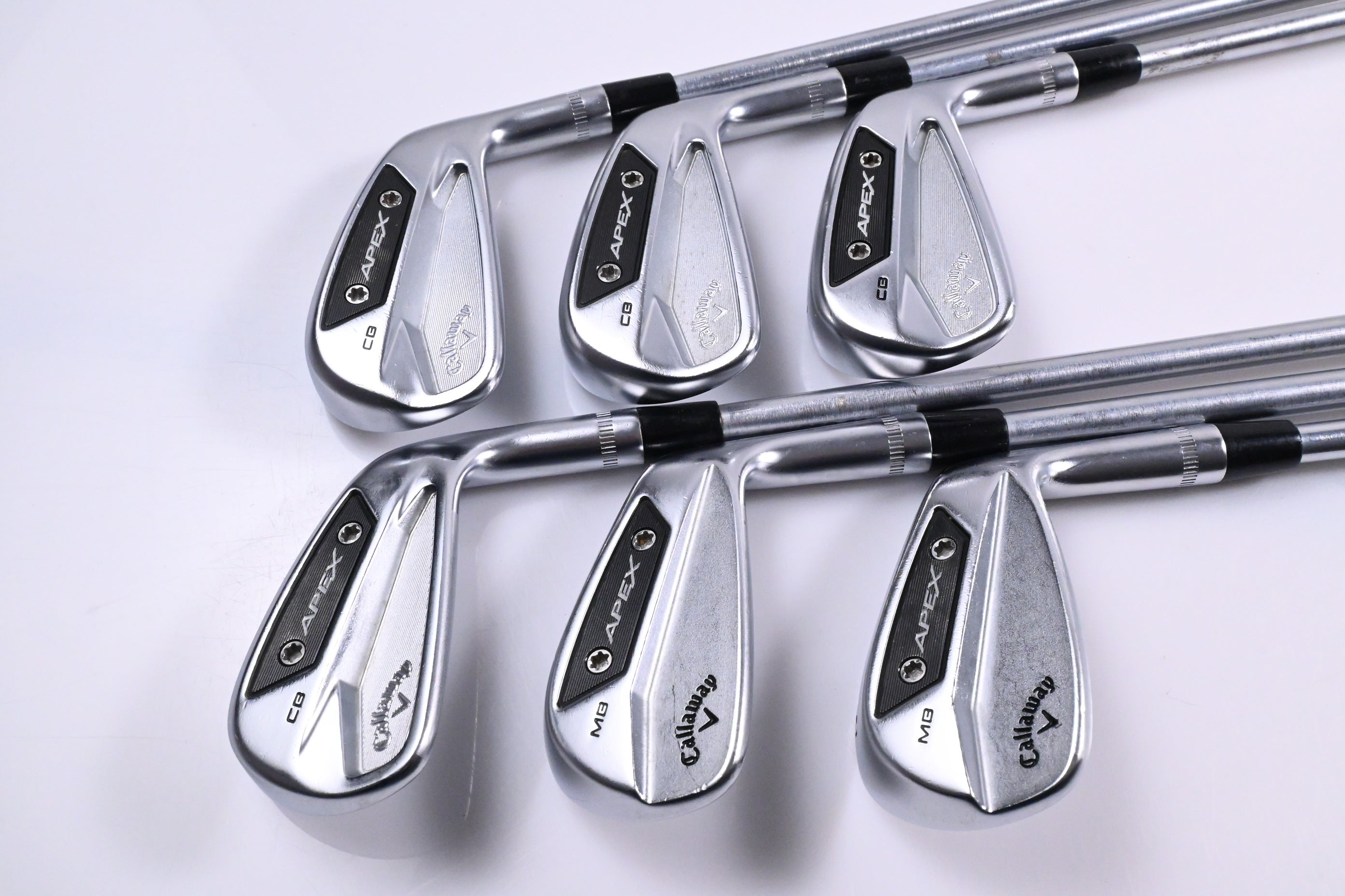 Callaway Apex CB/MB 24 Irons / 4-9i / Stiff Flex Project X L5 120 Shafts