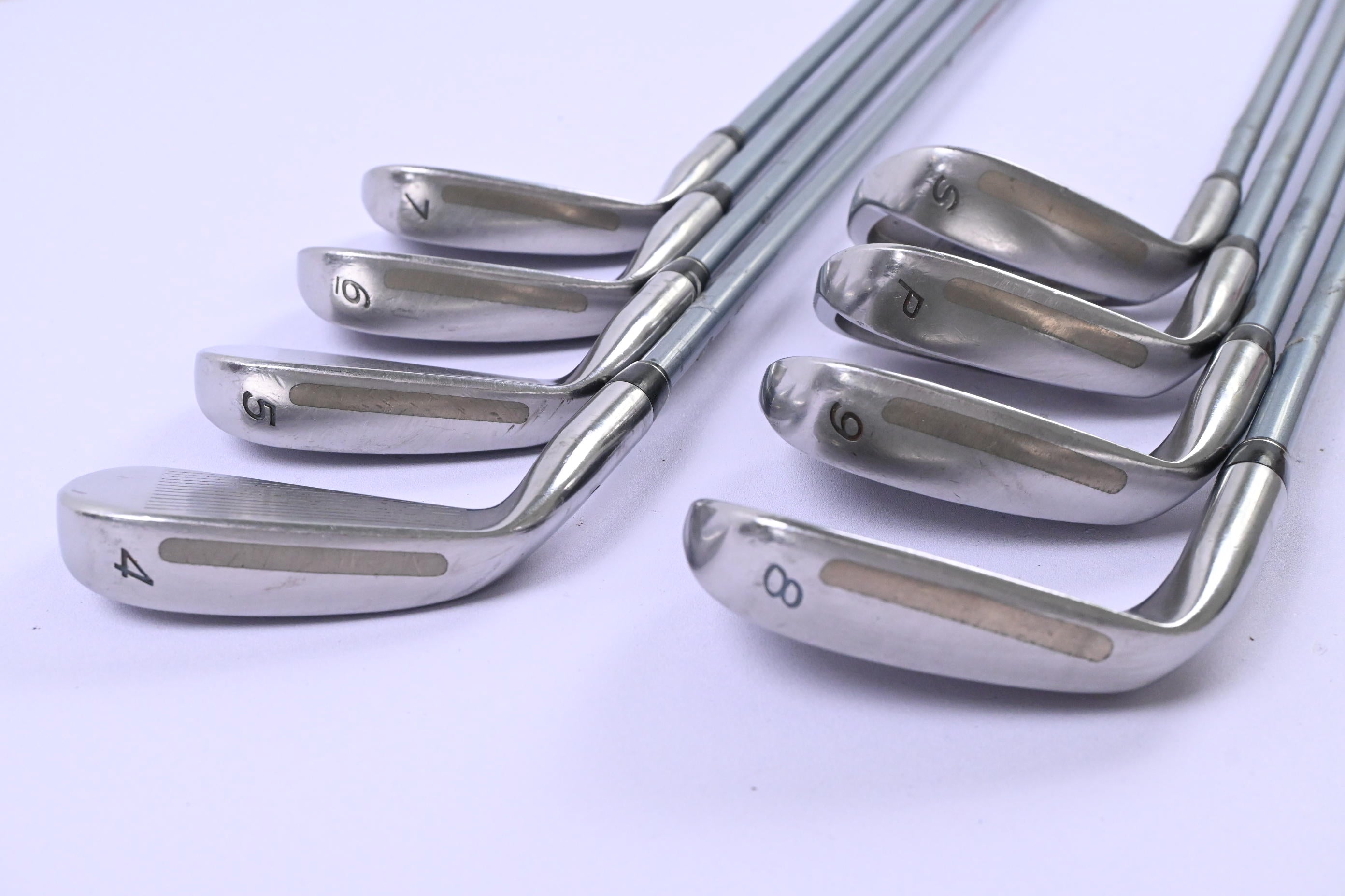 Ladies Taylormade 360 Series Irons / 4-PW+SW / Ladies Flex Taylormade 60 Shafts