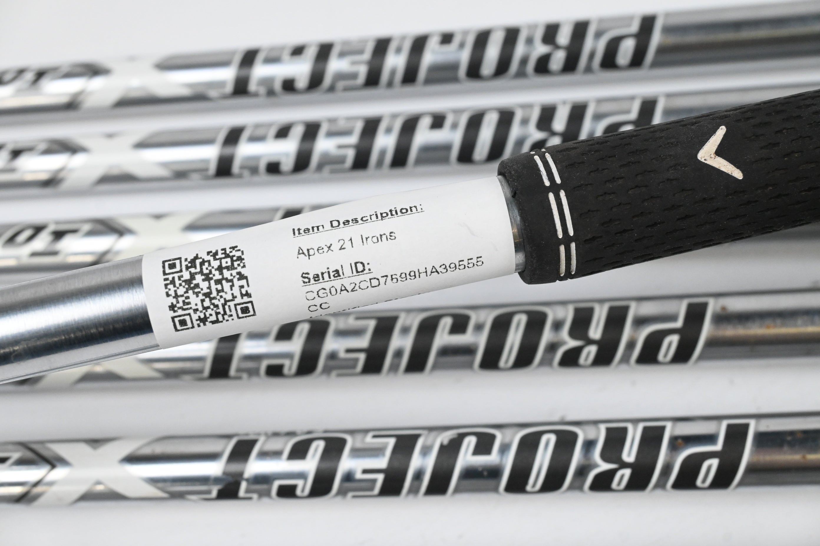 Callaway Apex 21 Irons / 5-PW+GW / Stiff Flex Project X I0 110 Shafts