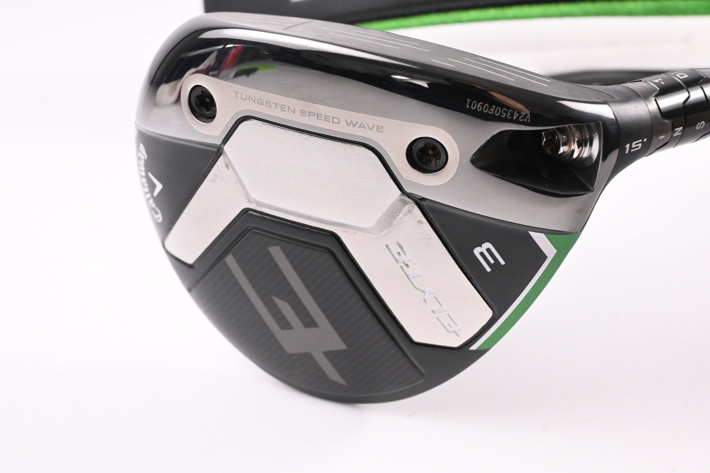 Callaway Elyte #3 Wood / 15 Degree / Stiff Flex Denali Charcoal 60 Shaft