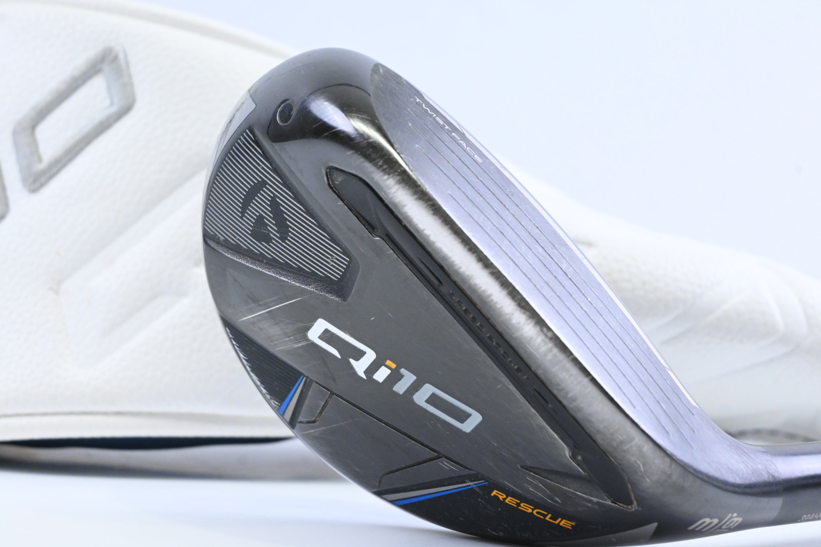 Taylormade Qi10 #3 Hybrid / 19 Degree / Stiff Flex Fujikura Ventus TR Blue 7