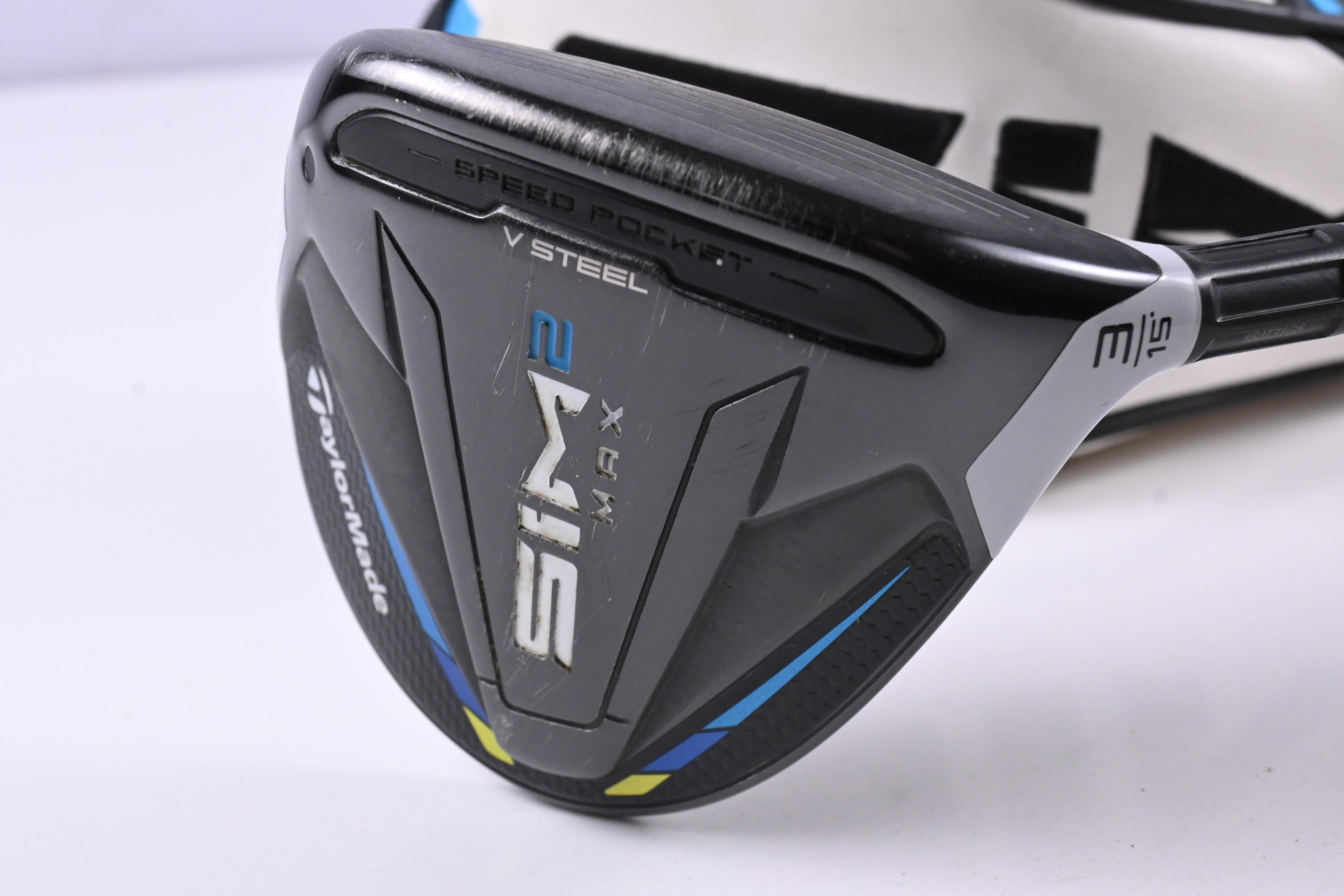 Taylormade SIM2 Max #3 Wood / 15 Degree / Stiff Flex Fujikura Ventus Blue 6
