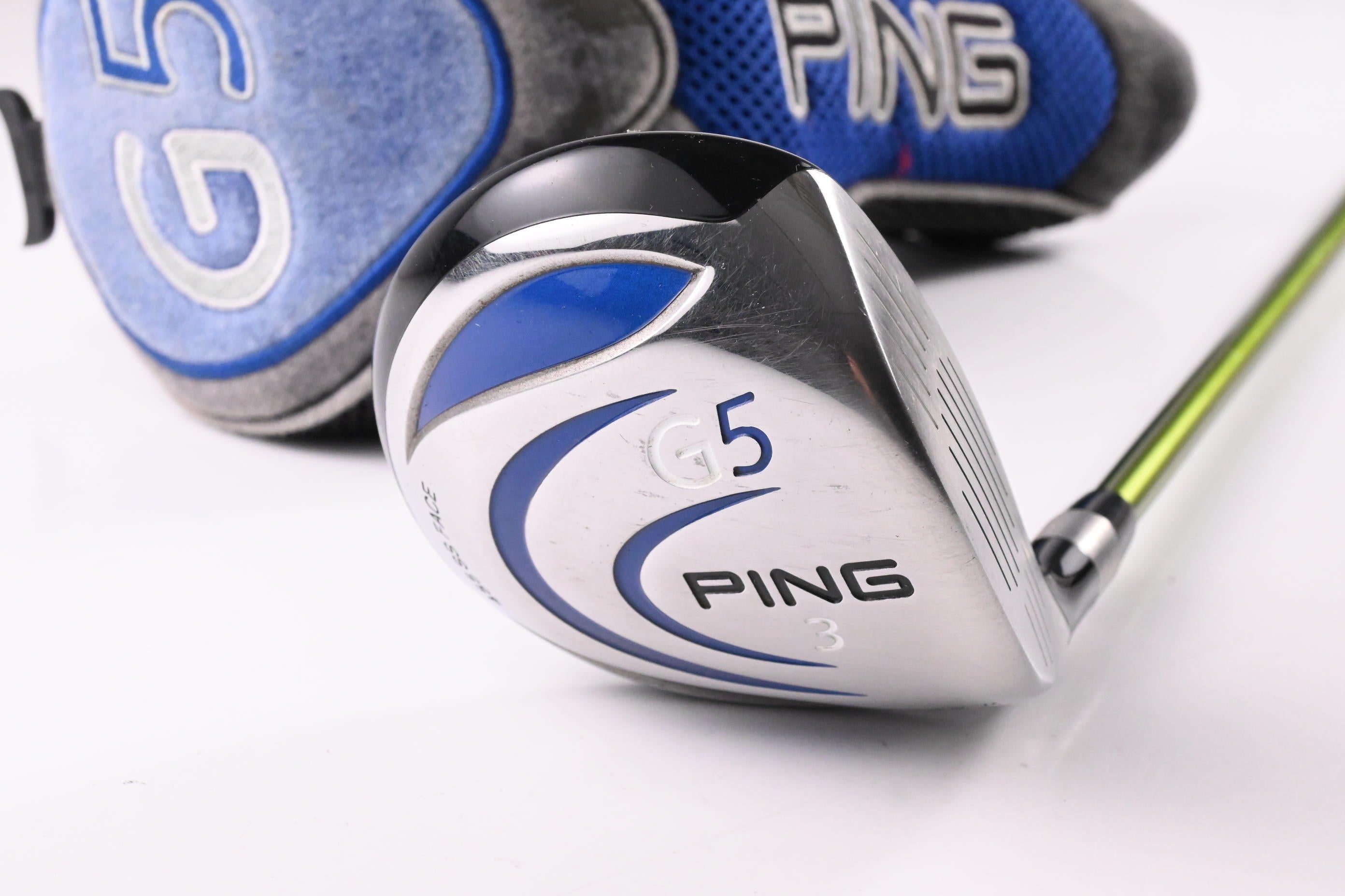 Ping G5 #3 Wood / 15 Degree / Stiff Flex Aldila NV Green 75 Shaft