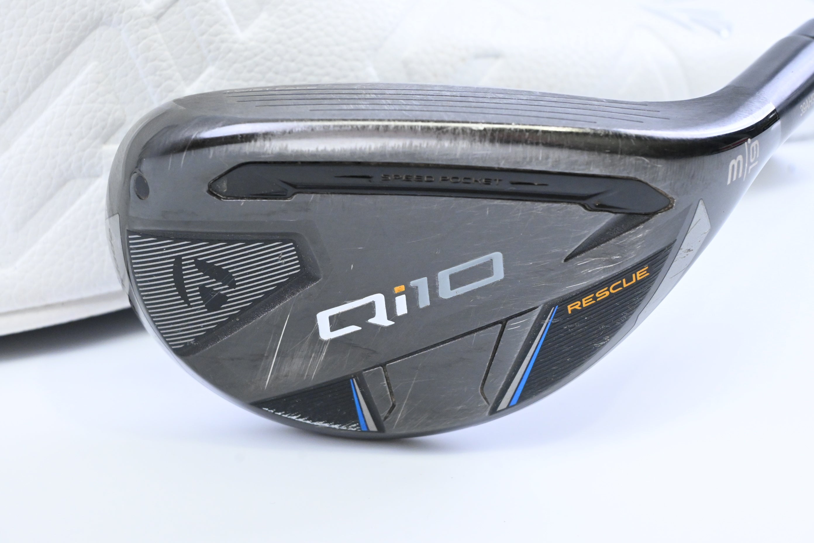 Taylormade Qi10 #3 Hybrid / 19 Degree / Stiff Flex Fujikura Ventus TR Blue 7