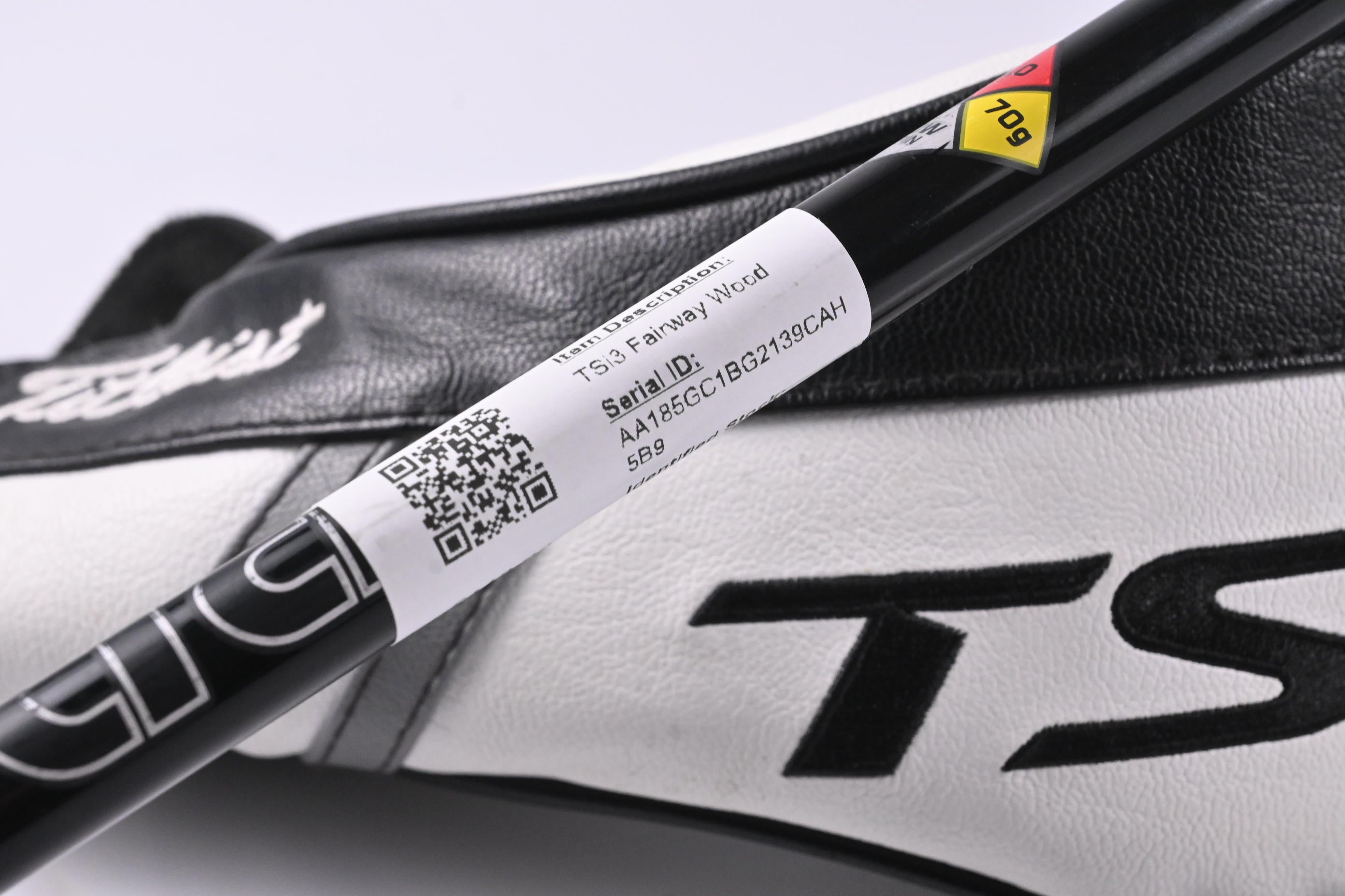 Titleist TSi3 #3 Wood / 15 Degree / Stiff Flex HZRDUS Smoke Black 70 Shaft