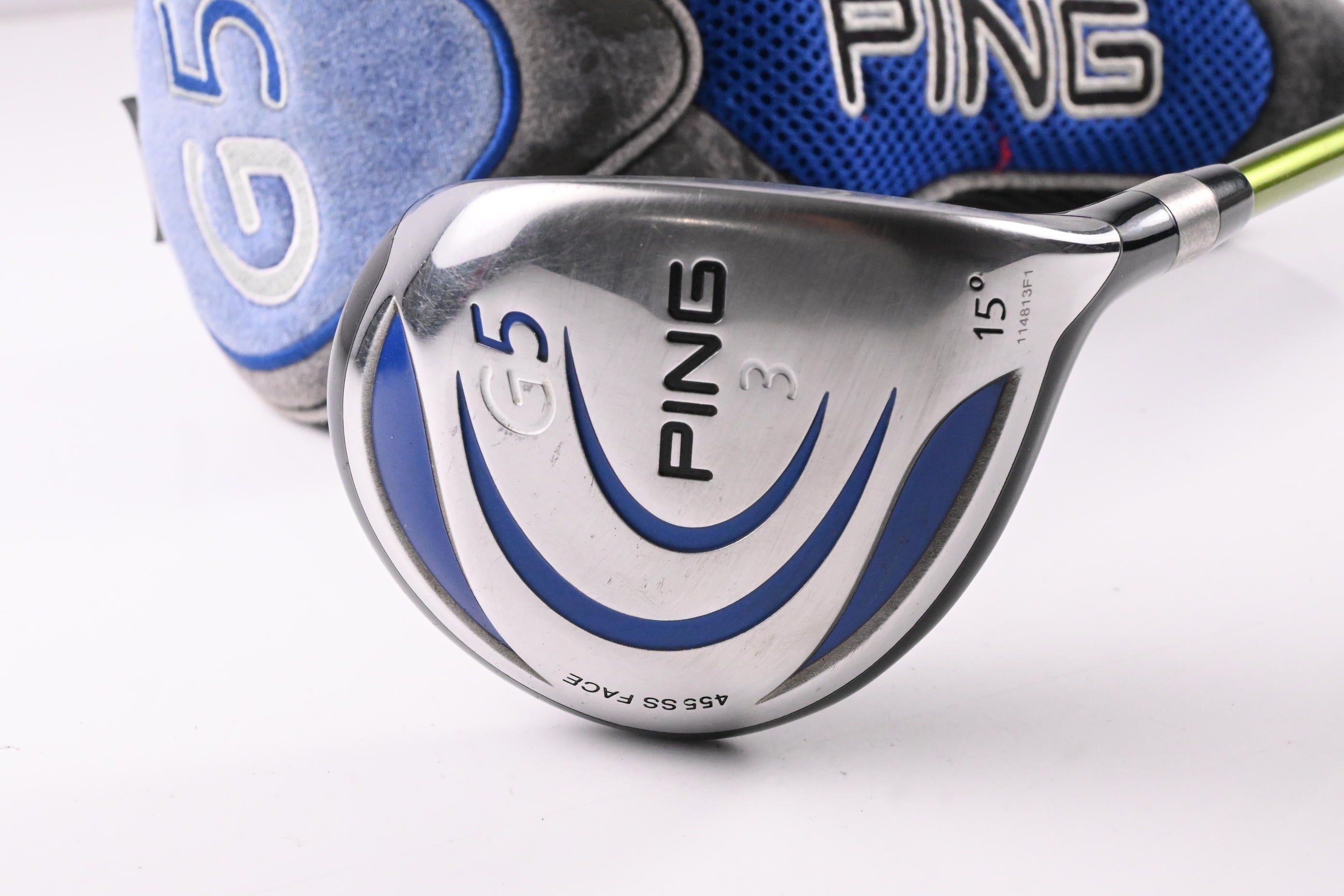 Ping G5 #3 Wood / 15 Degree / Stiff Flex Aldila NV Green 75 Shaft