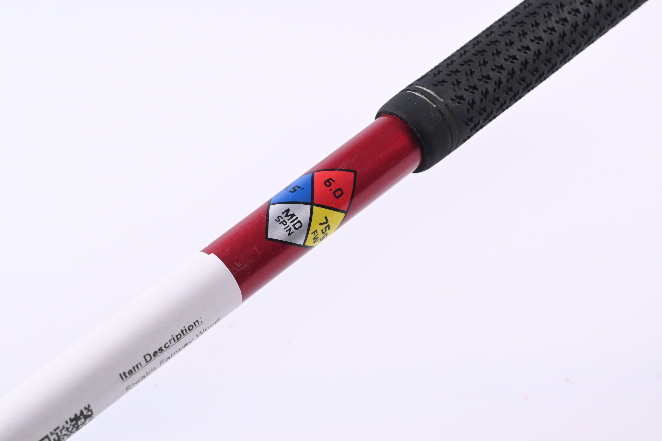 Taylormade Stealth #3 Wood / 15 Degree / Stiff Flex HZRDUS Smoke Red RDX 75