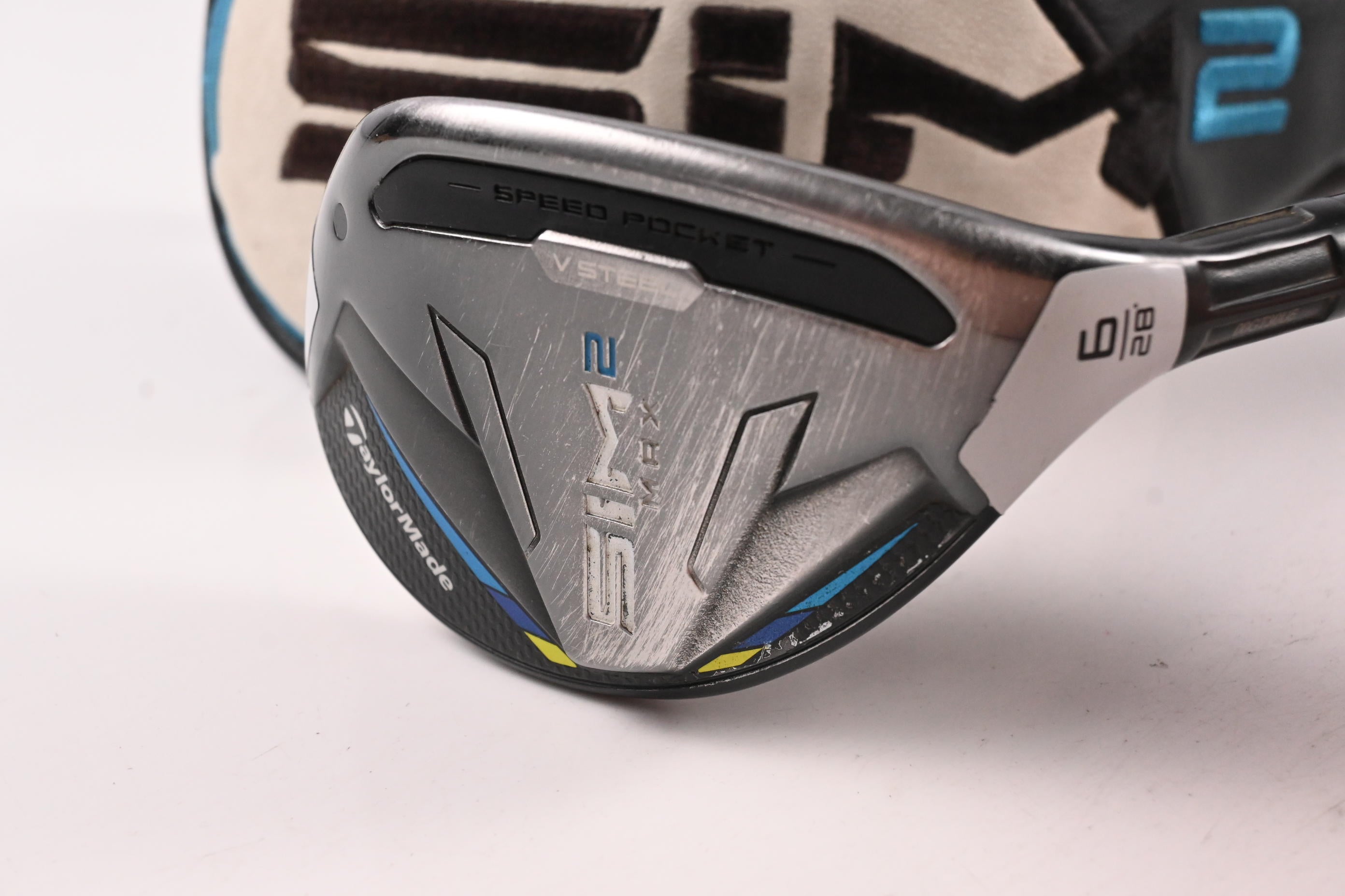 Taylormade SIM2 Max #6 Hybrid / 28 Degree / Senior Flex Ventus Blue 5 Shaft