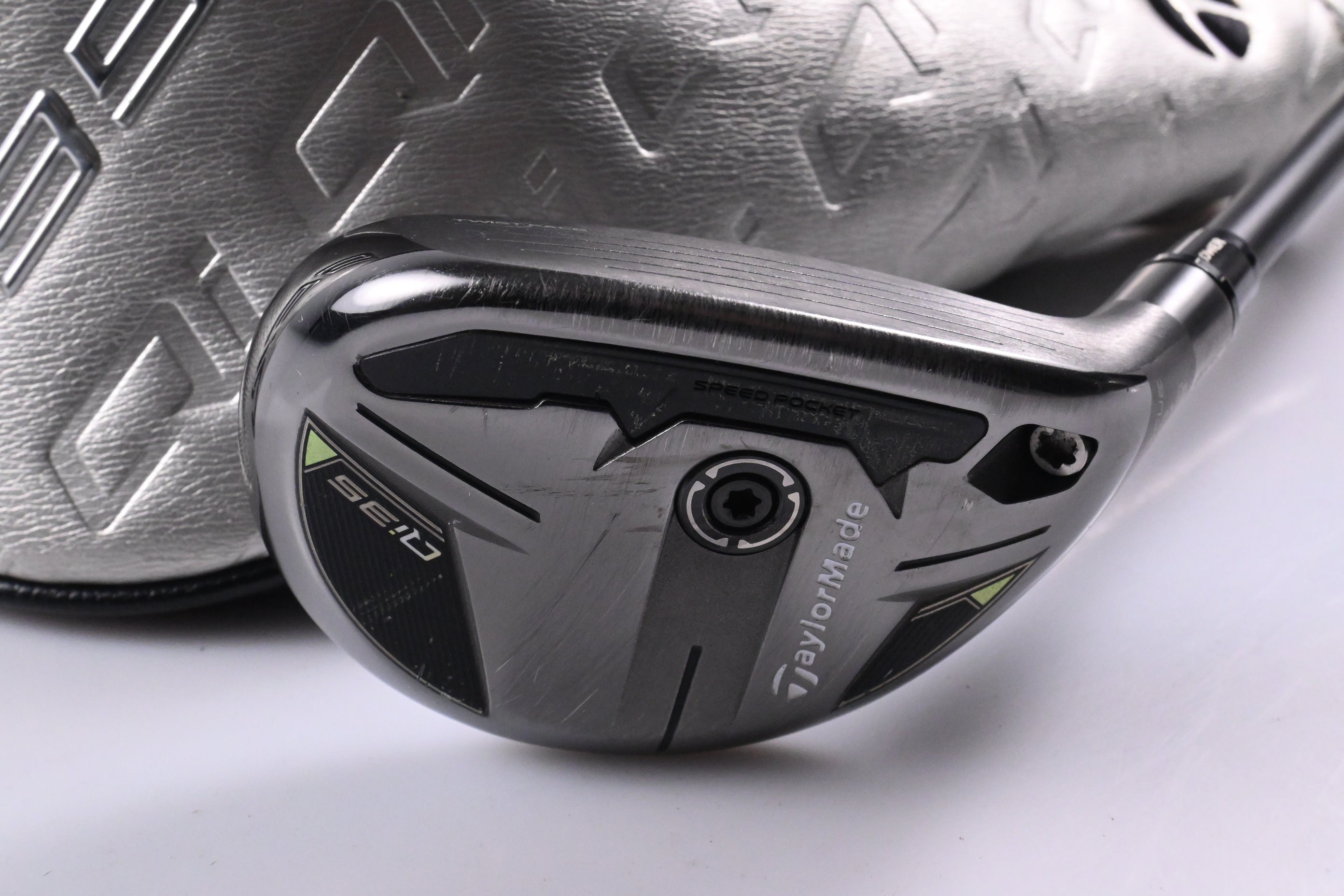 Taylormade Qi35 #3 Hybrid / 19 Degree / Stiff Flex Fujikura Ventus Blue 7 Shaft