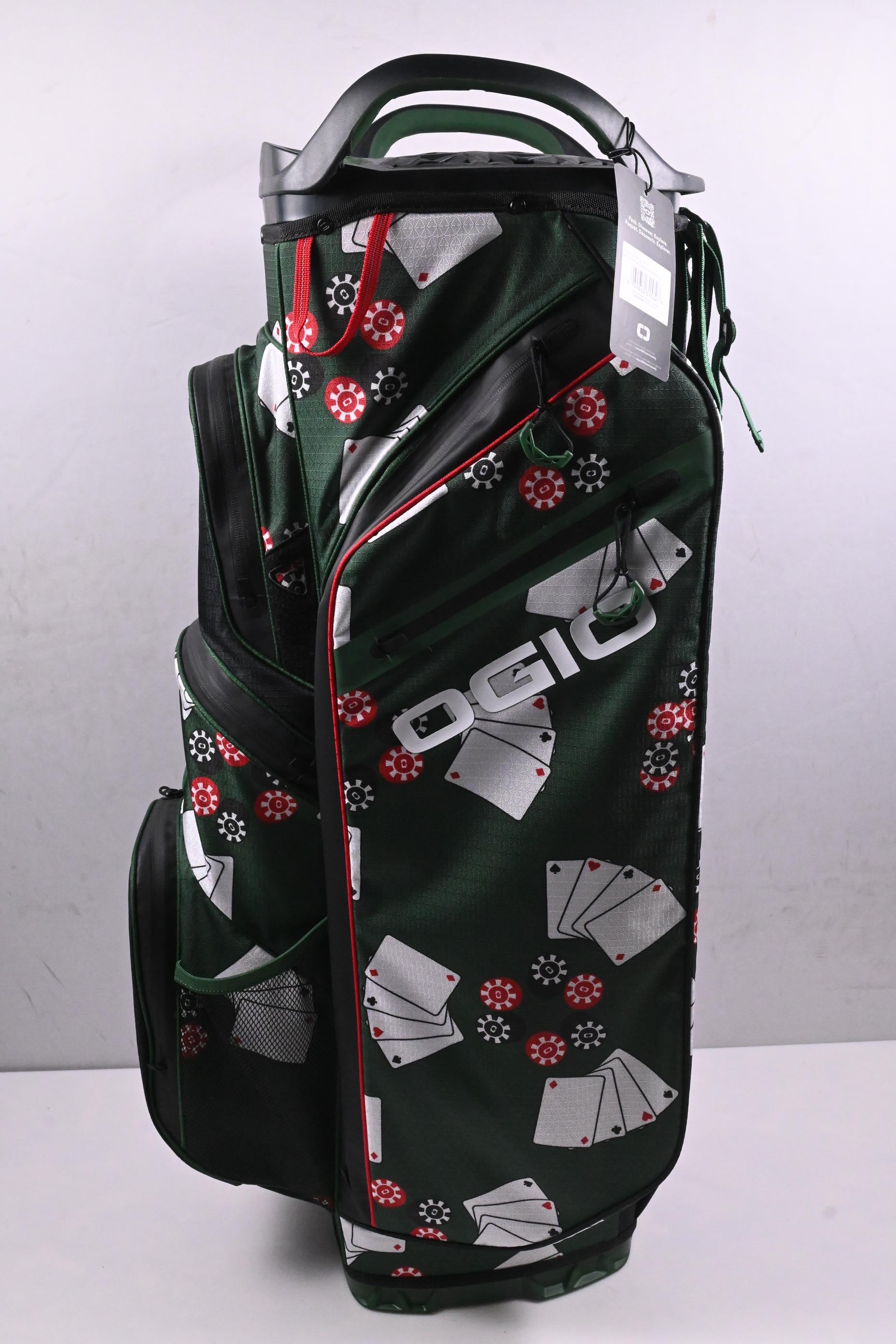 Ogio All Elements Silencer Cart Bag / 14-Way Divider / Green