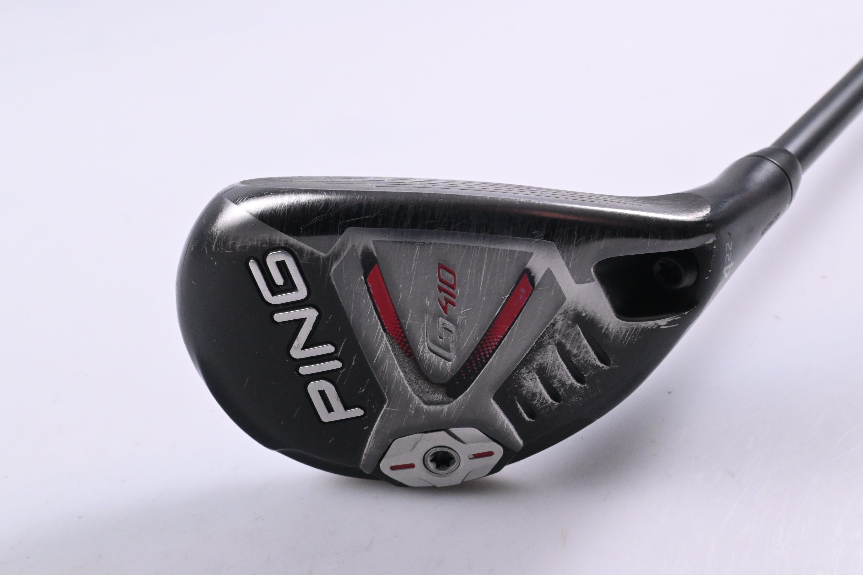 Ping G410 #4 Hybrid / 22 Degree / Regular Flex Ping Alta CB Red 70 Shaft