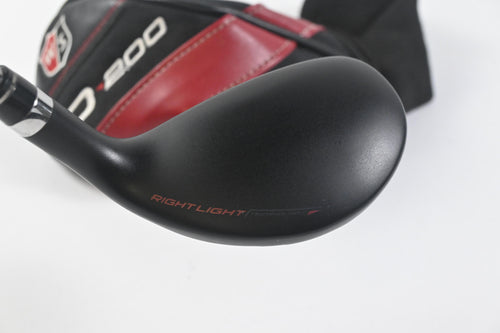 Wilson D200 #4 Hybrid / 22 Degree / Regular Flex UST Elements Chrome 54 Shaft