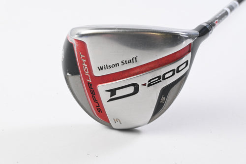 Wilson Staff D200 #3 Wood / 15 Degree / Senior Flex UST Mamiya Elements Chrome