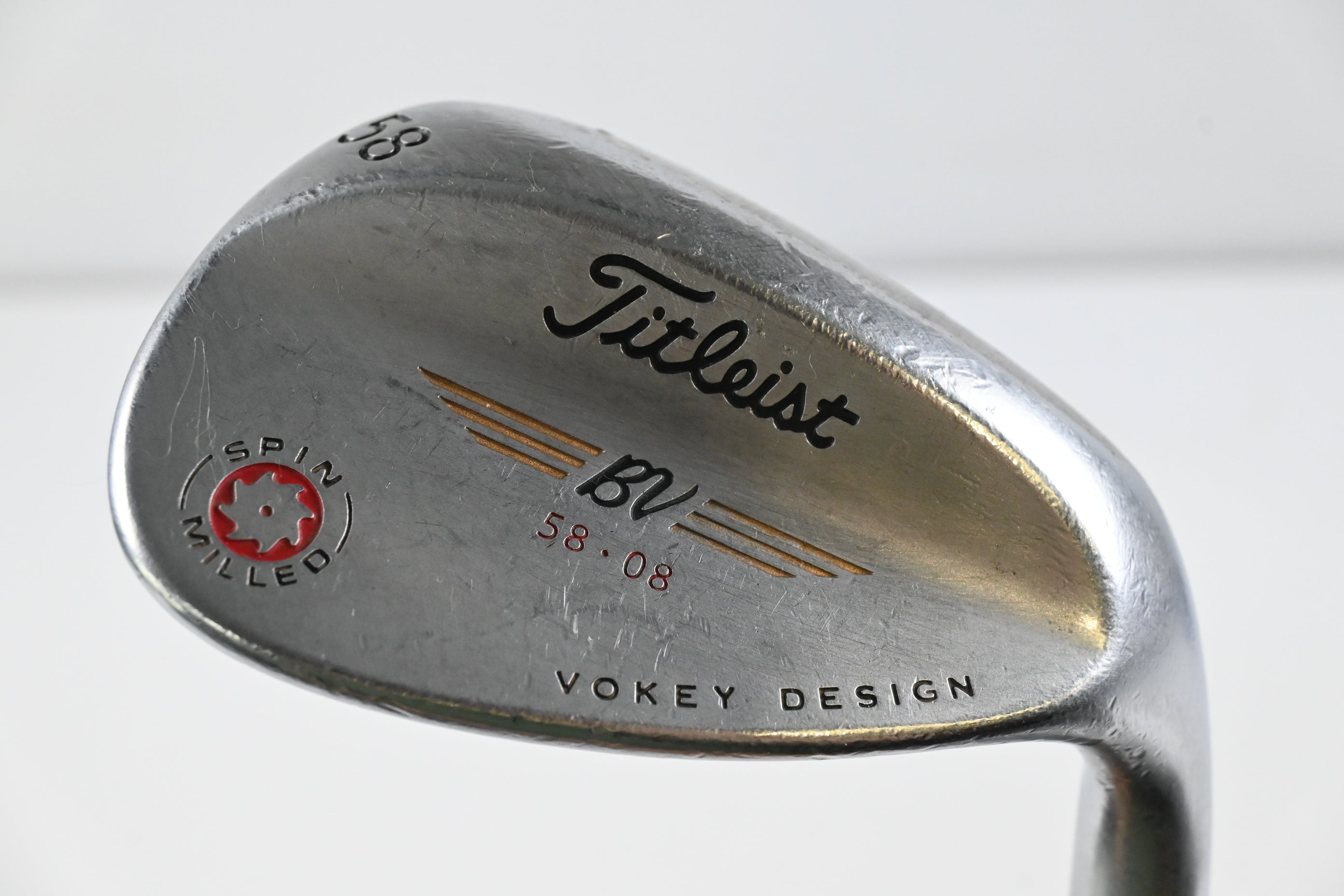 Titleist Vokey Spin Milled 2009 Lob Wedge / 58 Degree / Wedge Flex Vokey Design