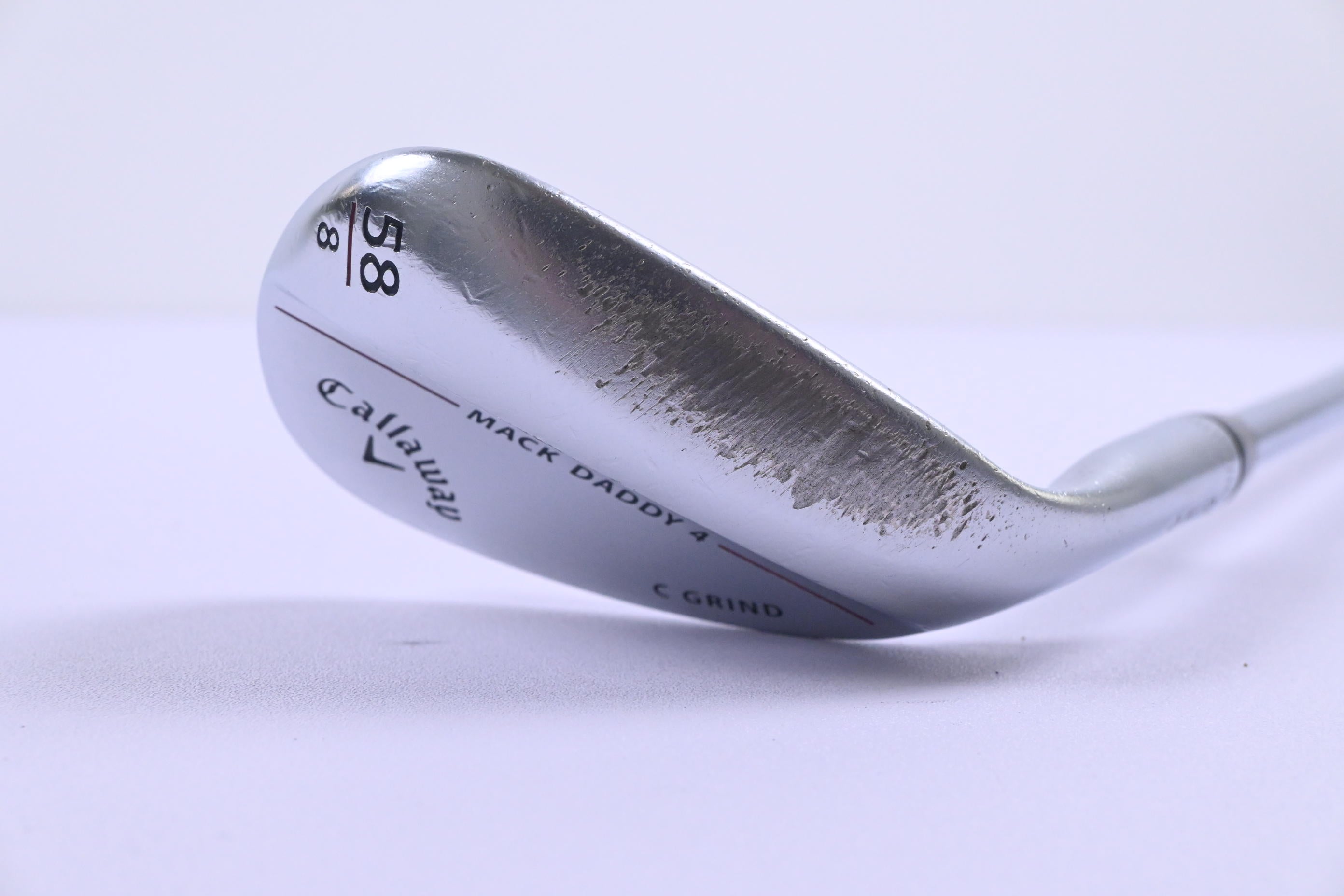 Callaway Mack Daddy 4 Lob Wedge / 58 Degree / Stiff Flex KBS Tour-V 110 Shaft