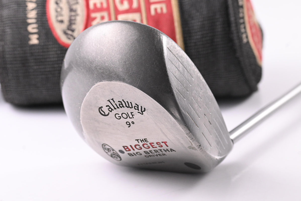 Callaway Biggest Big Bertha Driver / 9 Degree / Firm Flex Callaway Shaft
