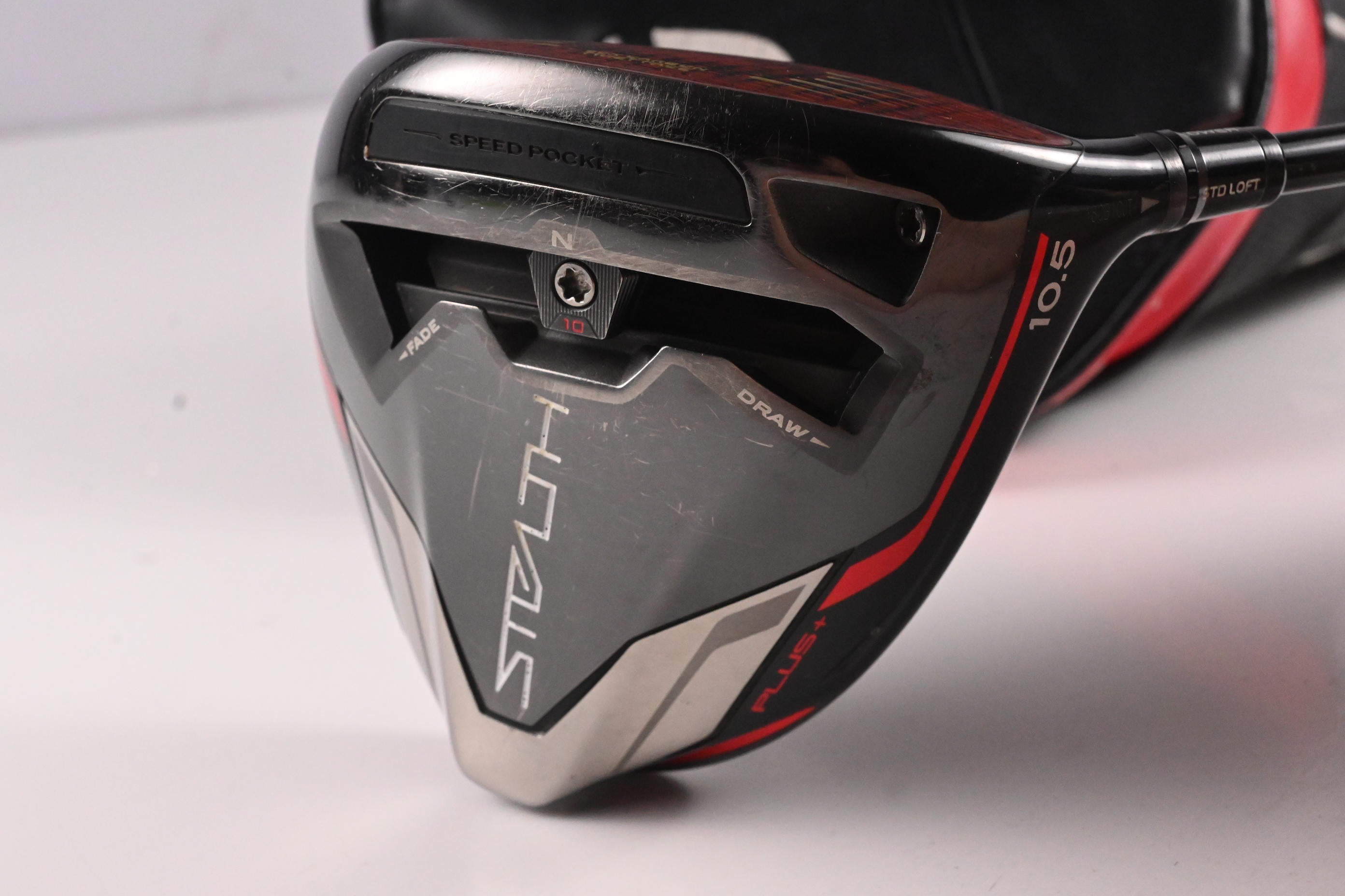 Taylormade Stealth Plus Driver / 10.5 Degree / Stiff Flex Fujikura Ventus Red 5