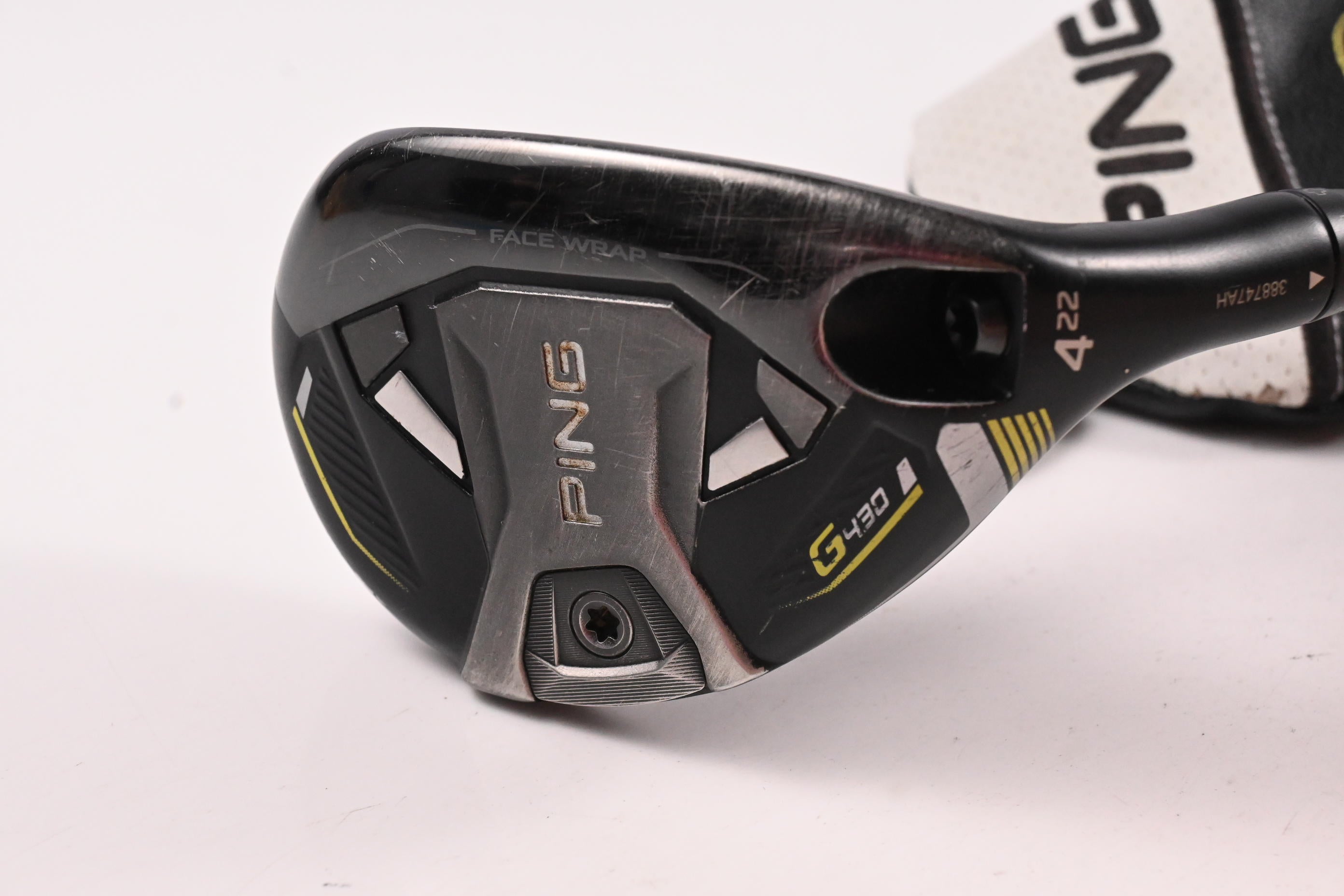 Ping G430 #4 Hybrid / 22 Degree / Regular Flex Ping Alta CB Black 70 Shaft