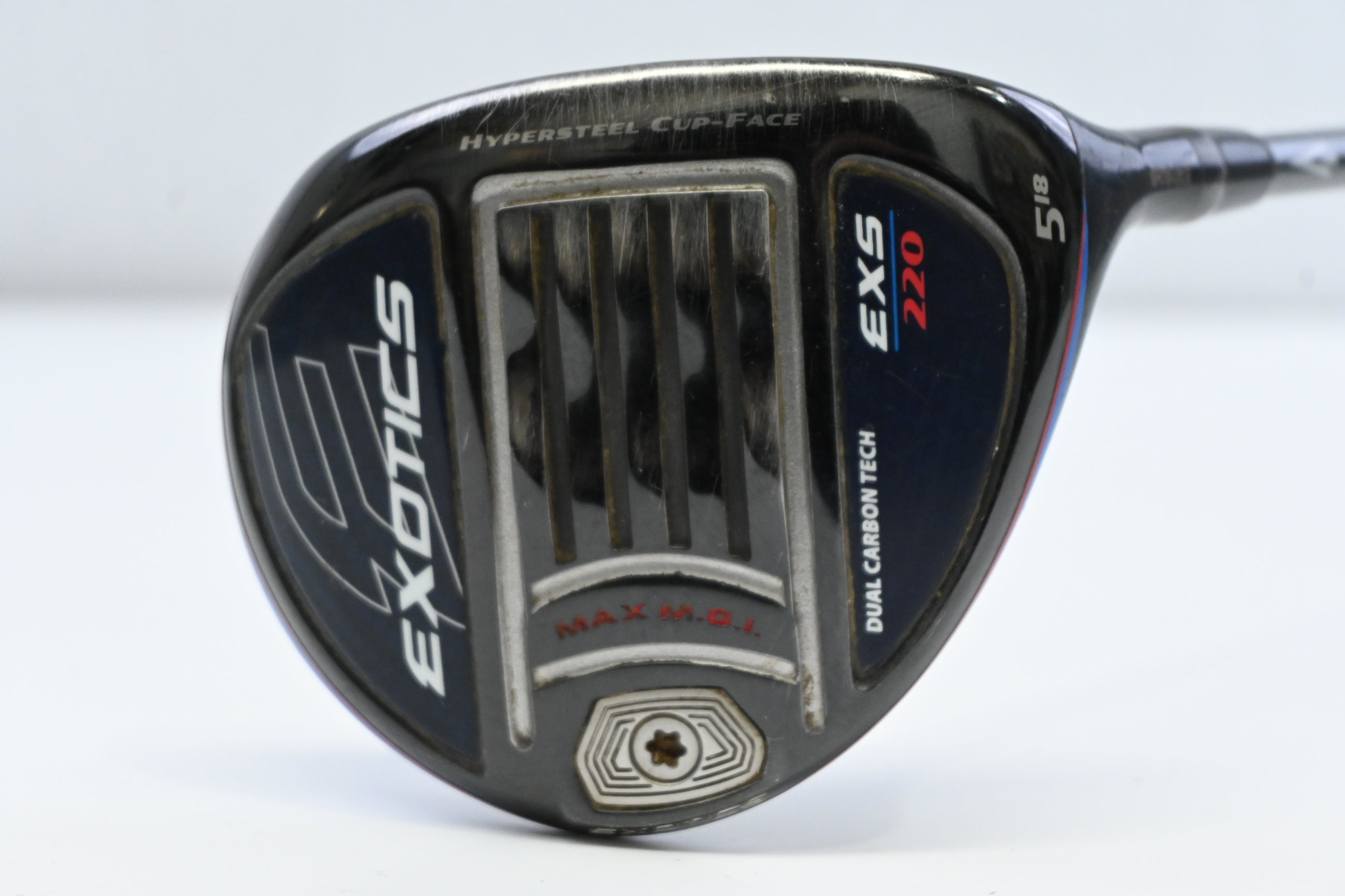 Tour Edge Exotics XCG 220 #5 Wood / 18 Degree / Stiff Flex Fujikura Ventus 6