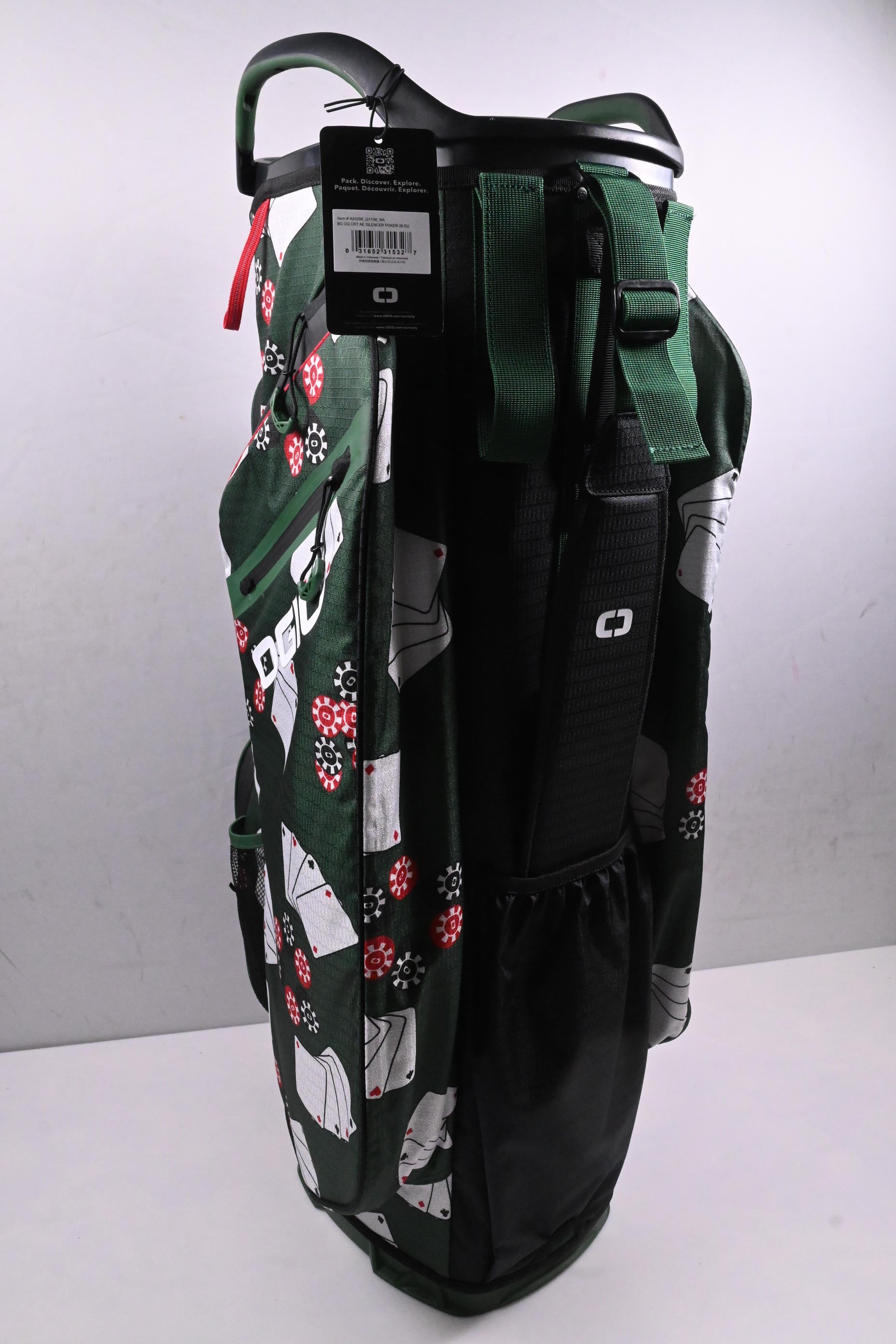 Ogio All Elements Silencer Cart Bag / 14-Way Divider / Green