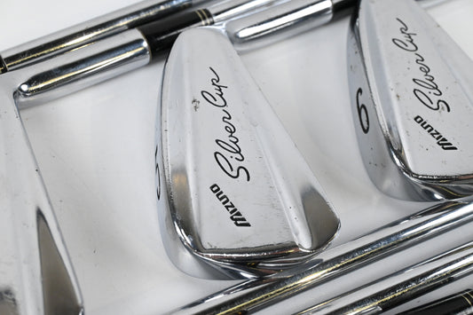 Mizuno Silver Cup Irons / 3-PW+SW / Regular Flex Mizuno Silver Cup Shafts