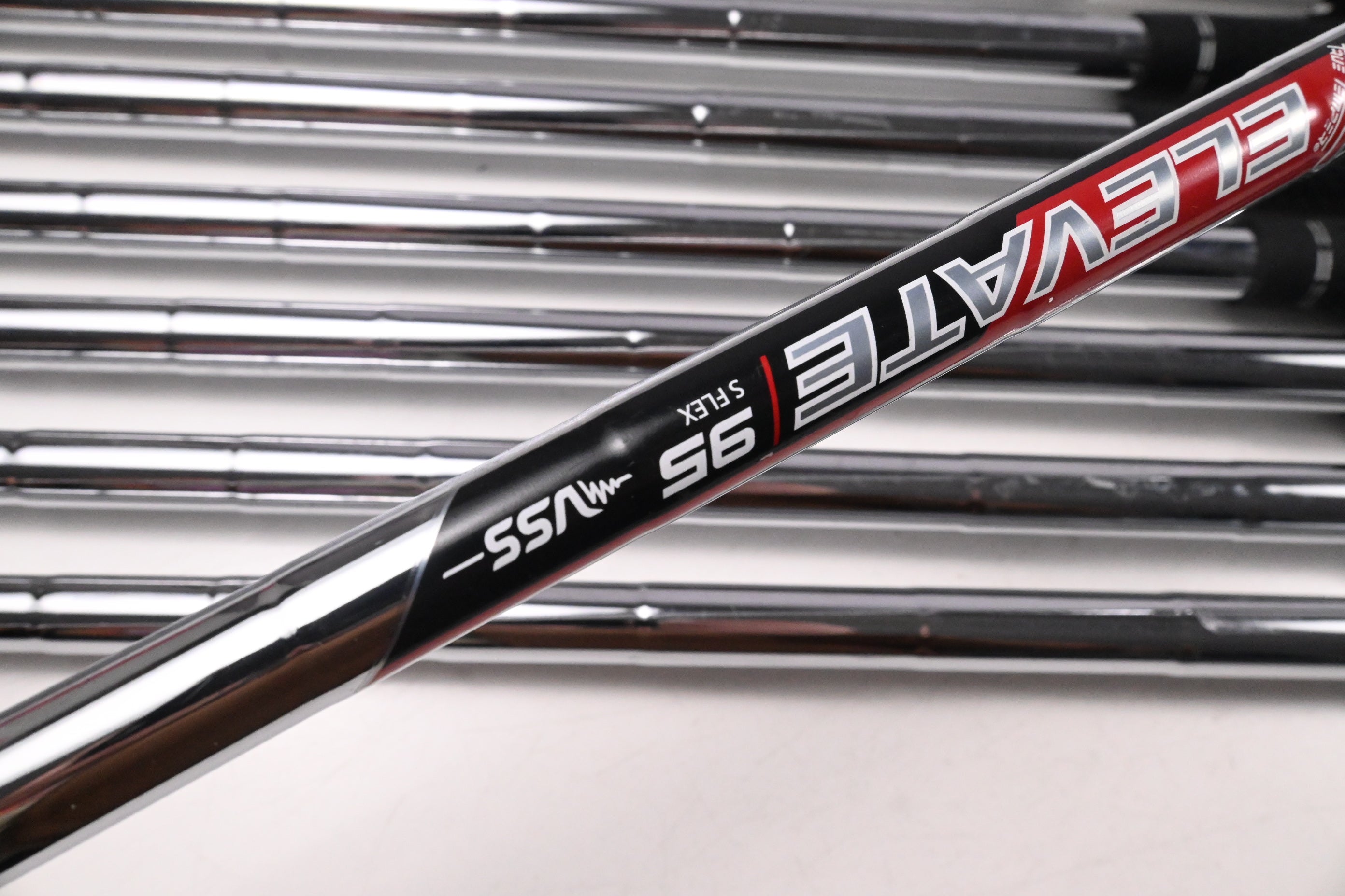 Ping i230 Irons / 4-PW+GW / Black Dot / Stiff Flex Elevate 95 Shafts