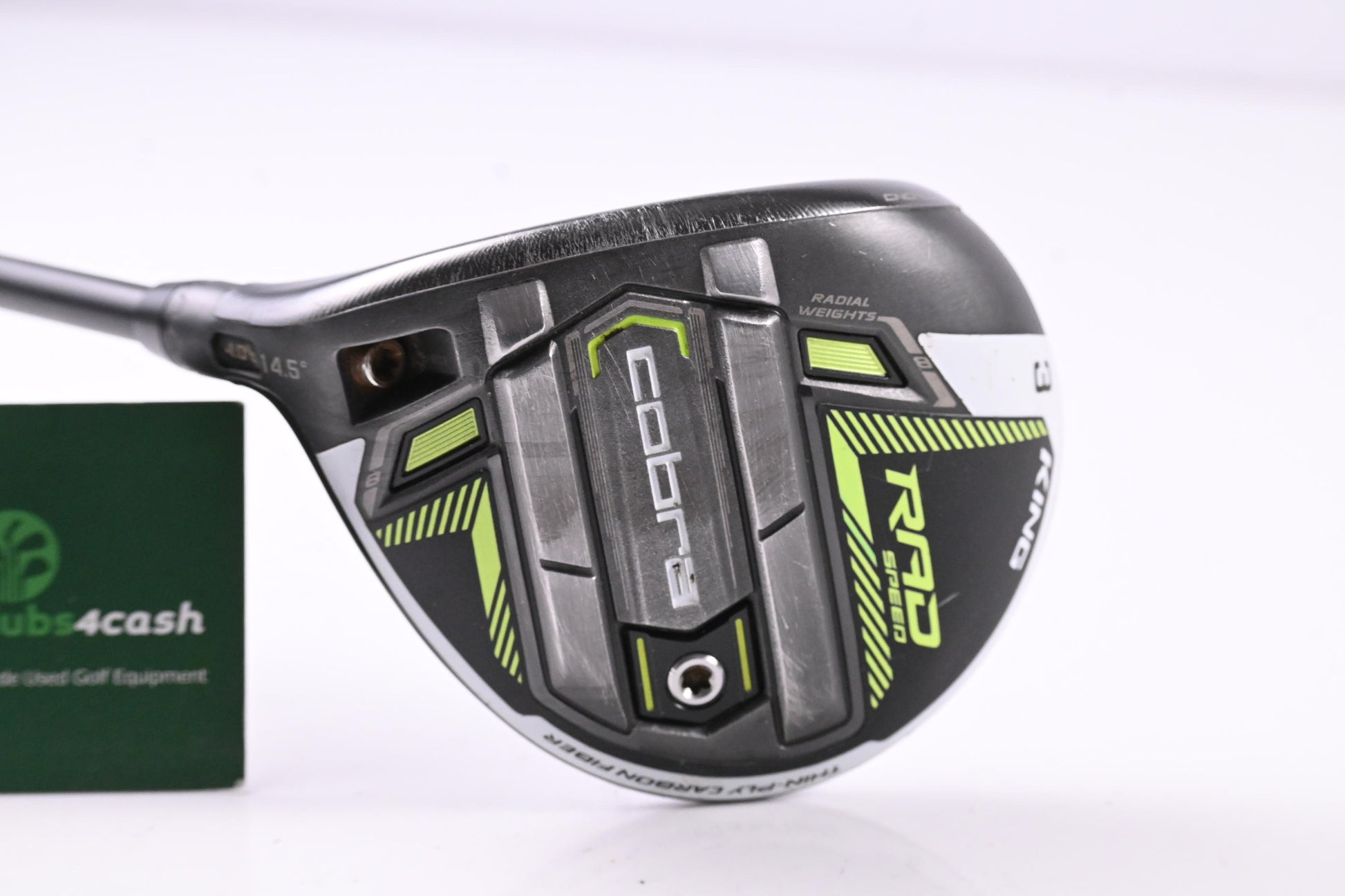 Left Hand Cobra King Radspeed #3 Wood / 14.5 Degree / Regular Flex Motore X F3 6