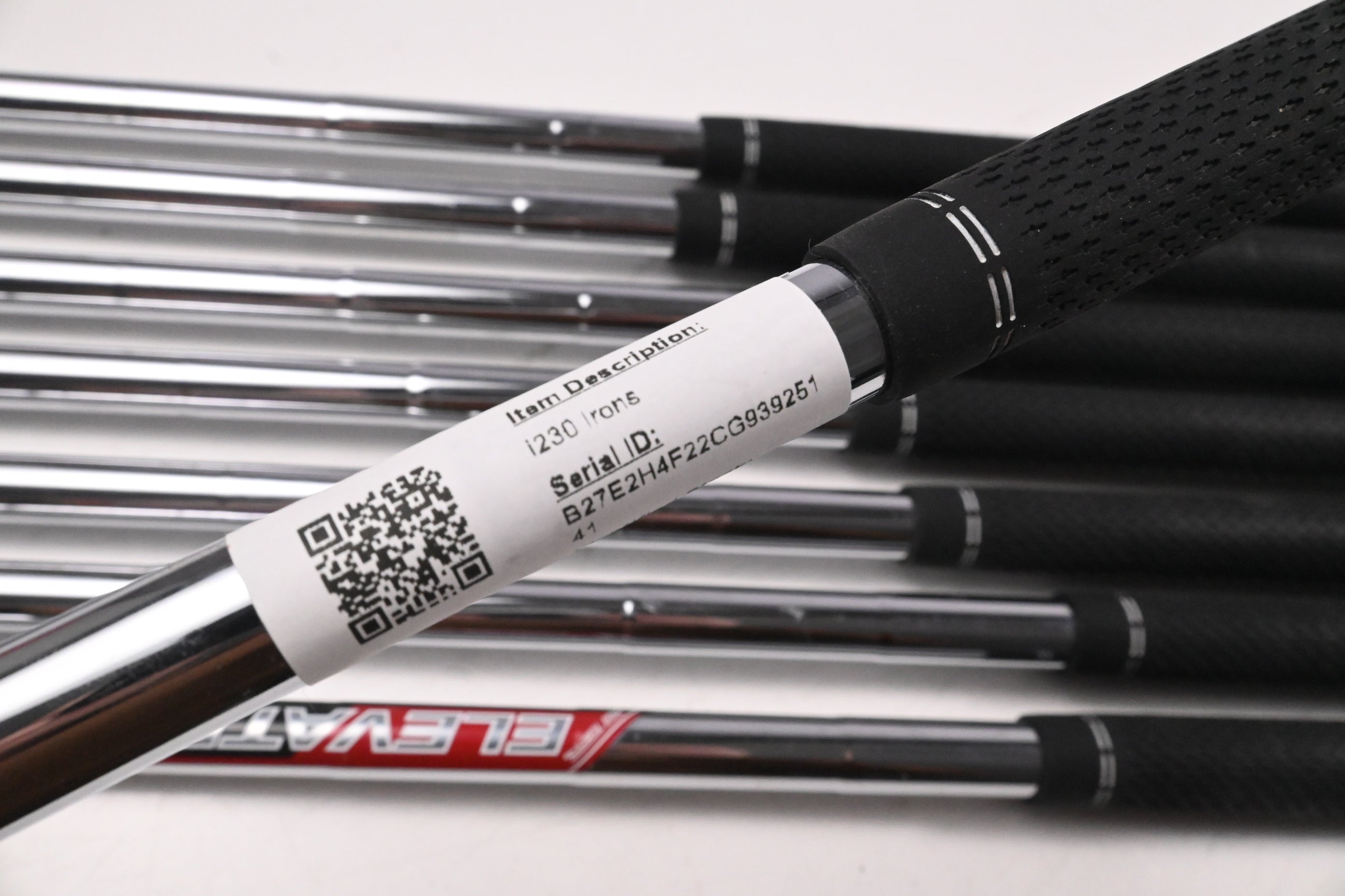 Ping i230 Irons / 4-PW+GW / Black Dot / Stiff Flex Elevate 95 Shafts