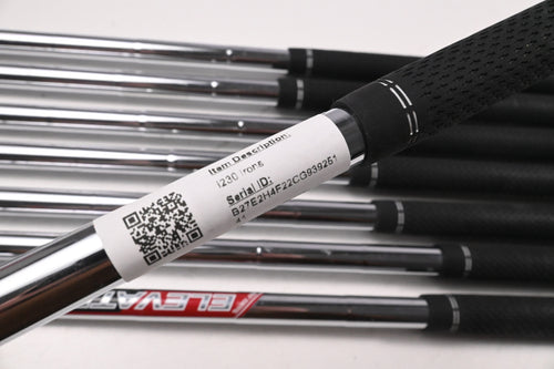 Ping i230 Irons / 4-PW+GW / Black Dot / Stiff Flex Elevate 95 Shafts