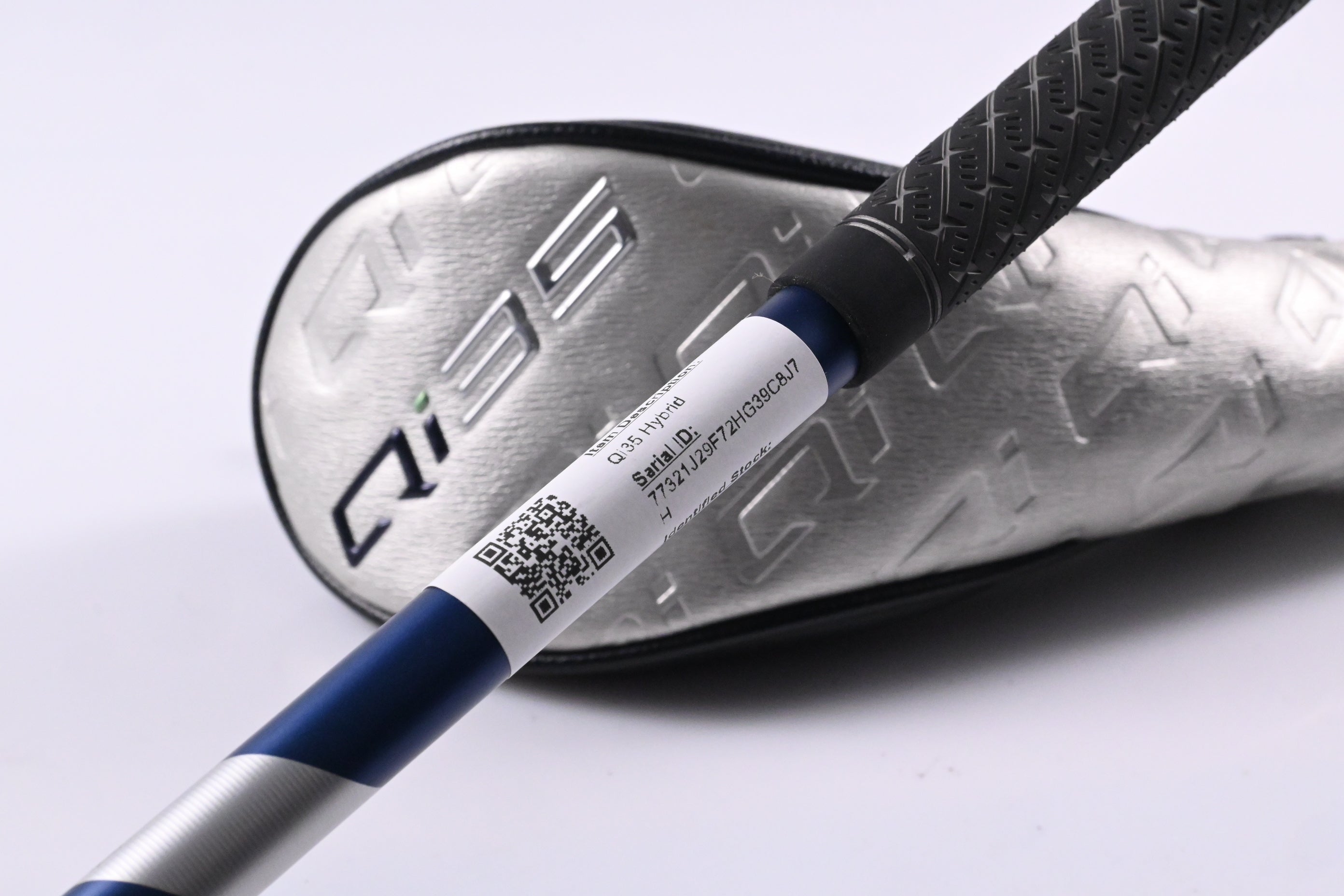 Taylormade Qi35 #3 Hybrid / 19 Degree / Stiff Flex Fujikura Ventus Blue 7 Shaft