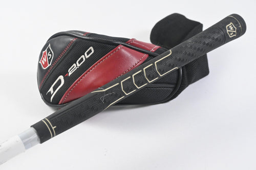 Wilson D200 #4 Hybrid / 22 Degree / Regular Flex UST Elements Chrome 54 Shaft